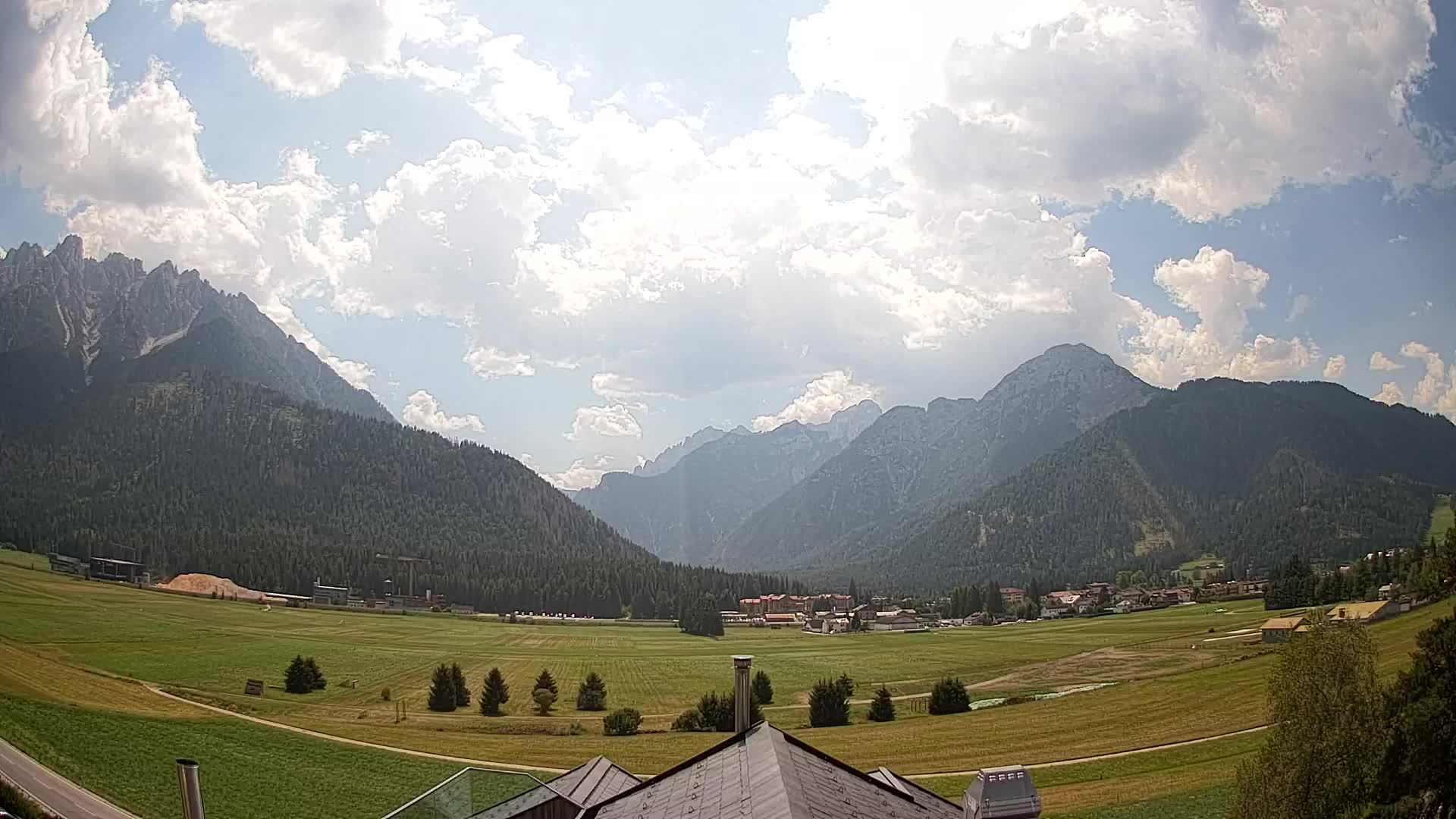 Webcam Toblach Dolomiten – Blick vom Hotel Rosengarten