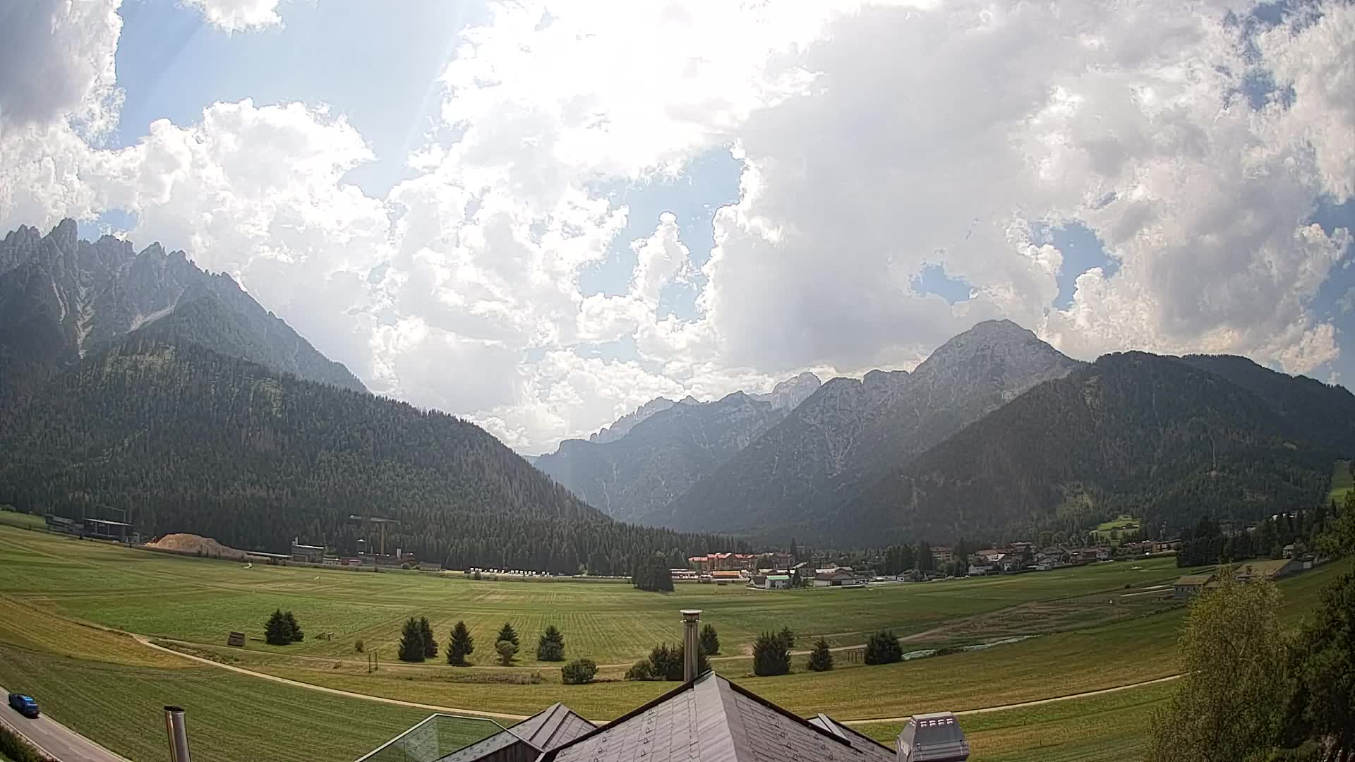 Webcam Dobbiaco Dolomiti – Vista dall’Hotel Rosengarten