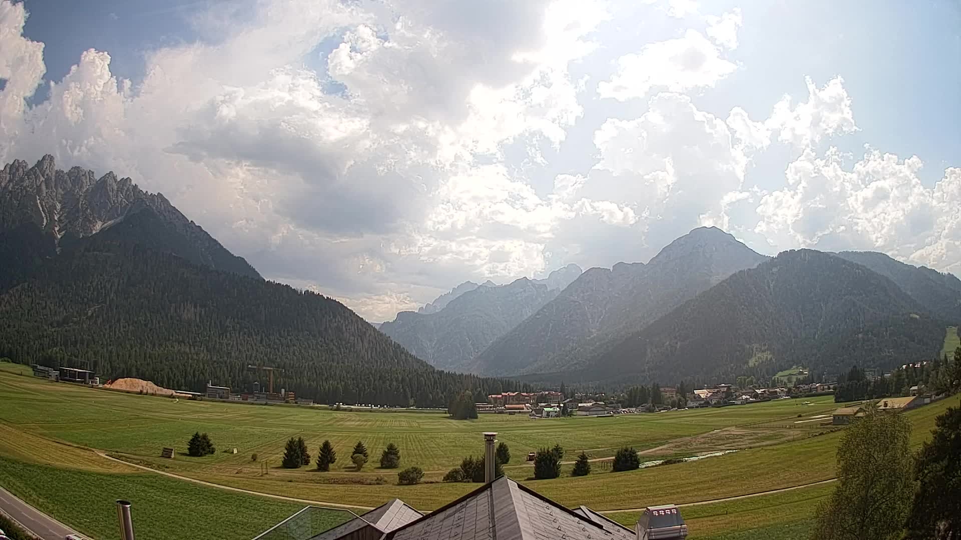 Webcam Toblach Dolomiten – Blick vom Hotel Rosengarten