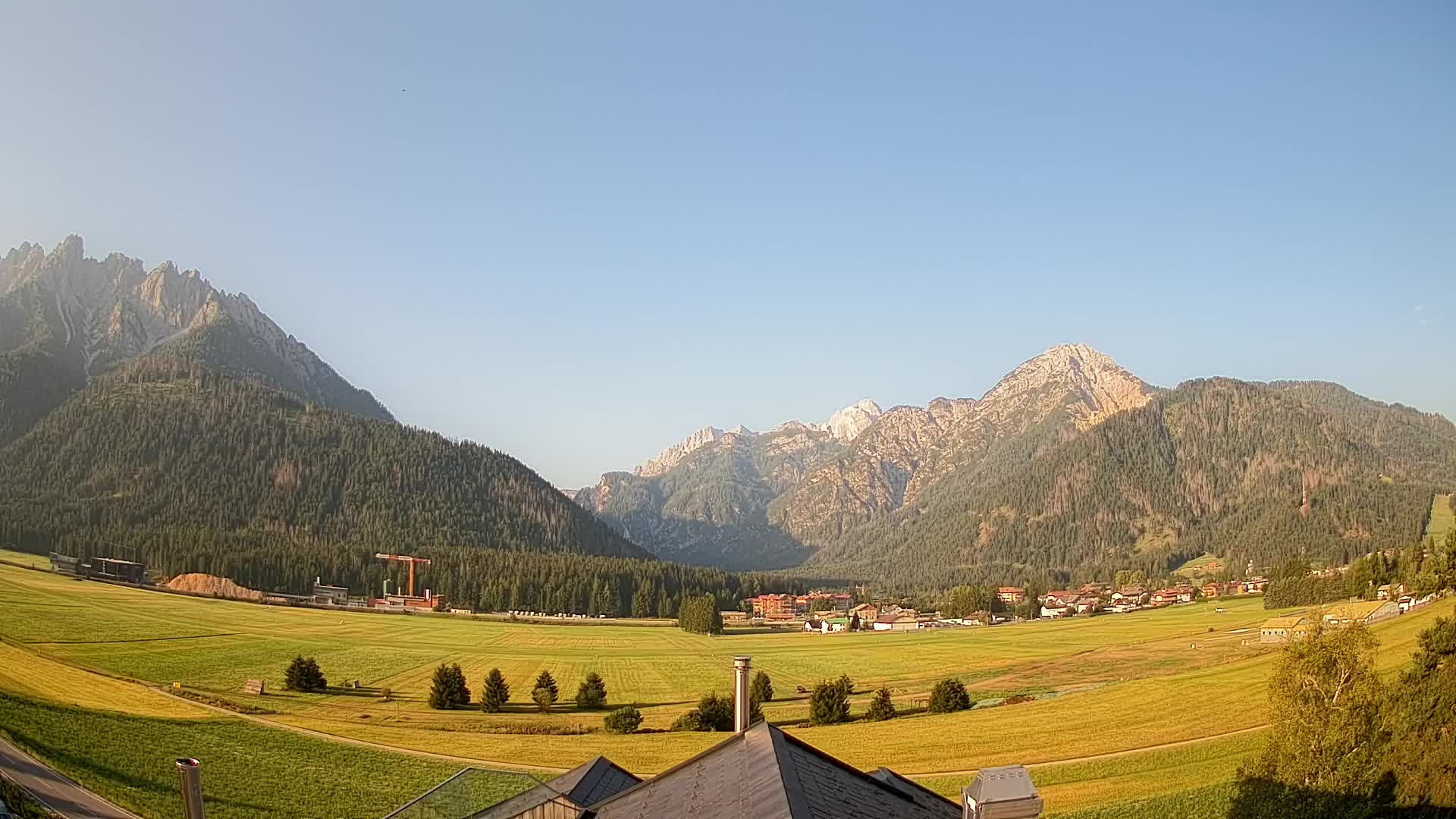 Webcam Dobbiaco Dolomiti – Vista dall’Hotel Rosengarten