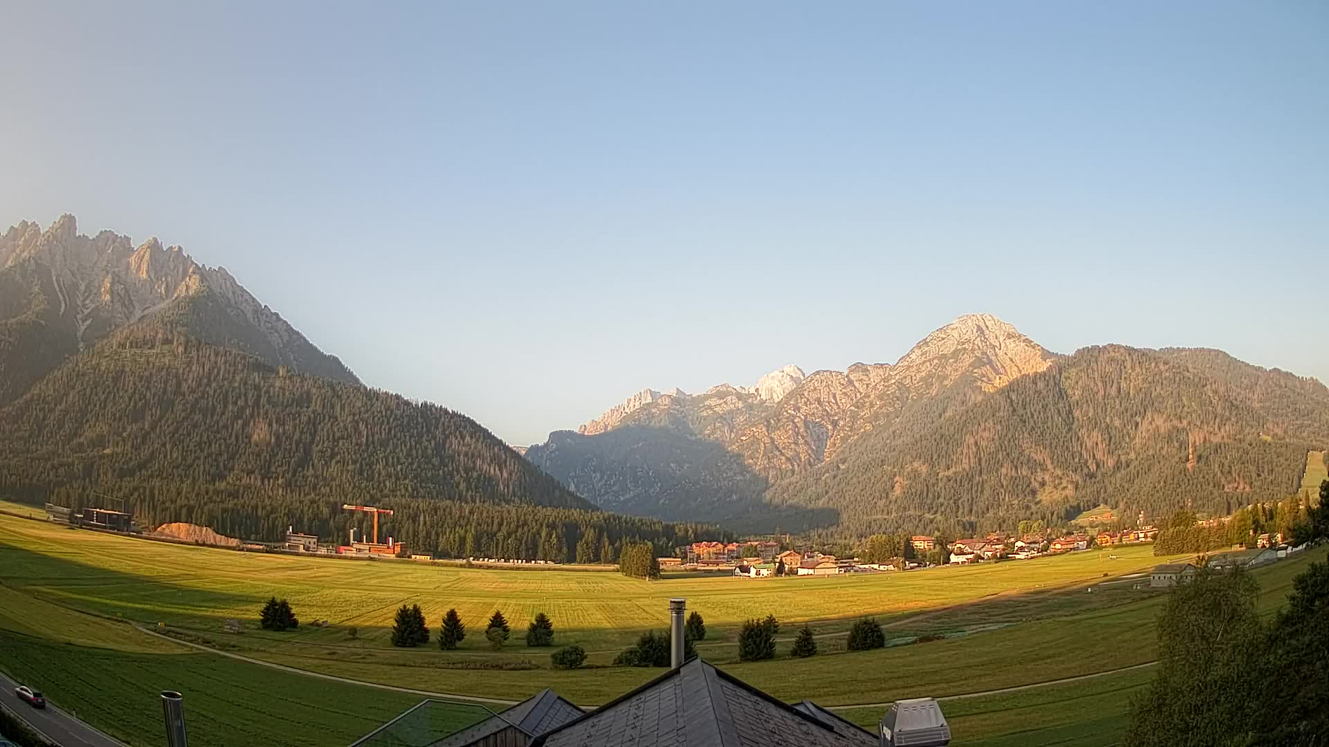 Webcam Dobbiaco Dolomiti – Vista dall’Hotel Rosengarten