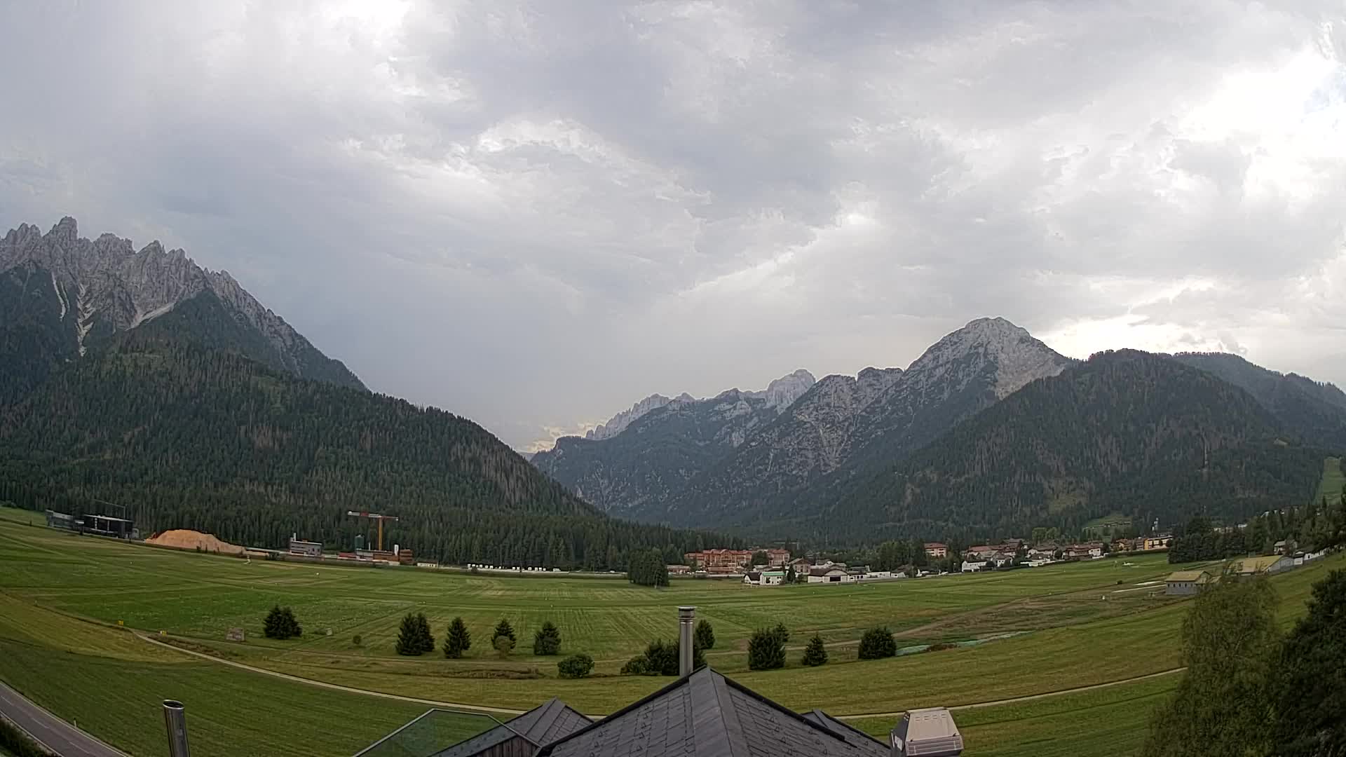 Webcam Toblach Dolomiten – Blick vom Hotel Rosengarten