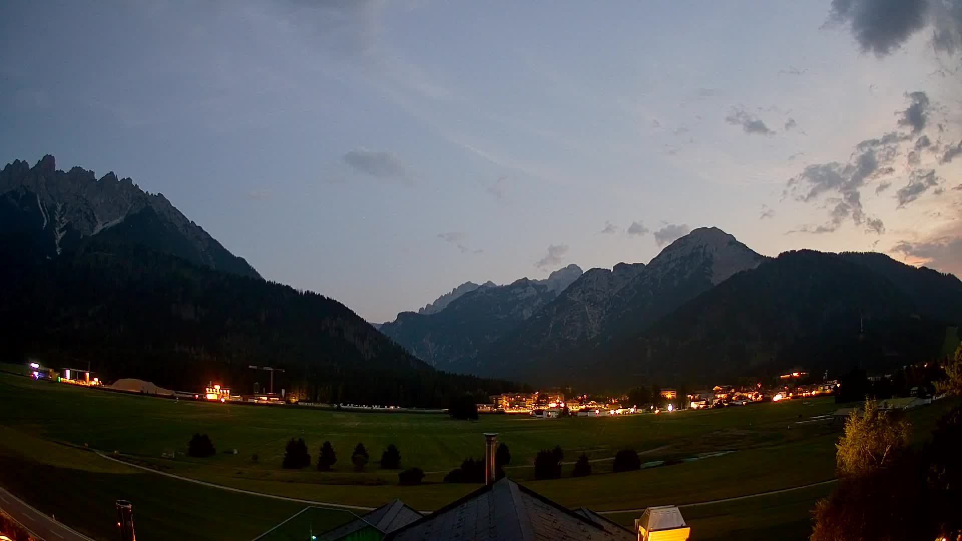 Webcam Toblach Dolomitas – Vista desde el Hotel Rosengarten
