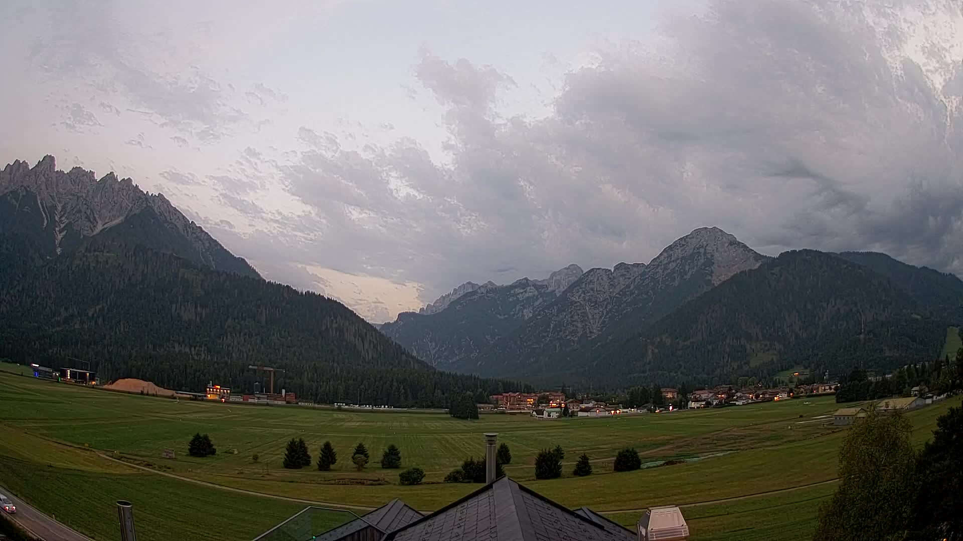 Webcam Toblach Dolomites – Vue depuis l’Hôtel Rosengarten