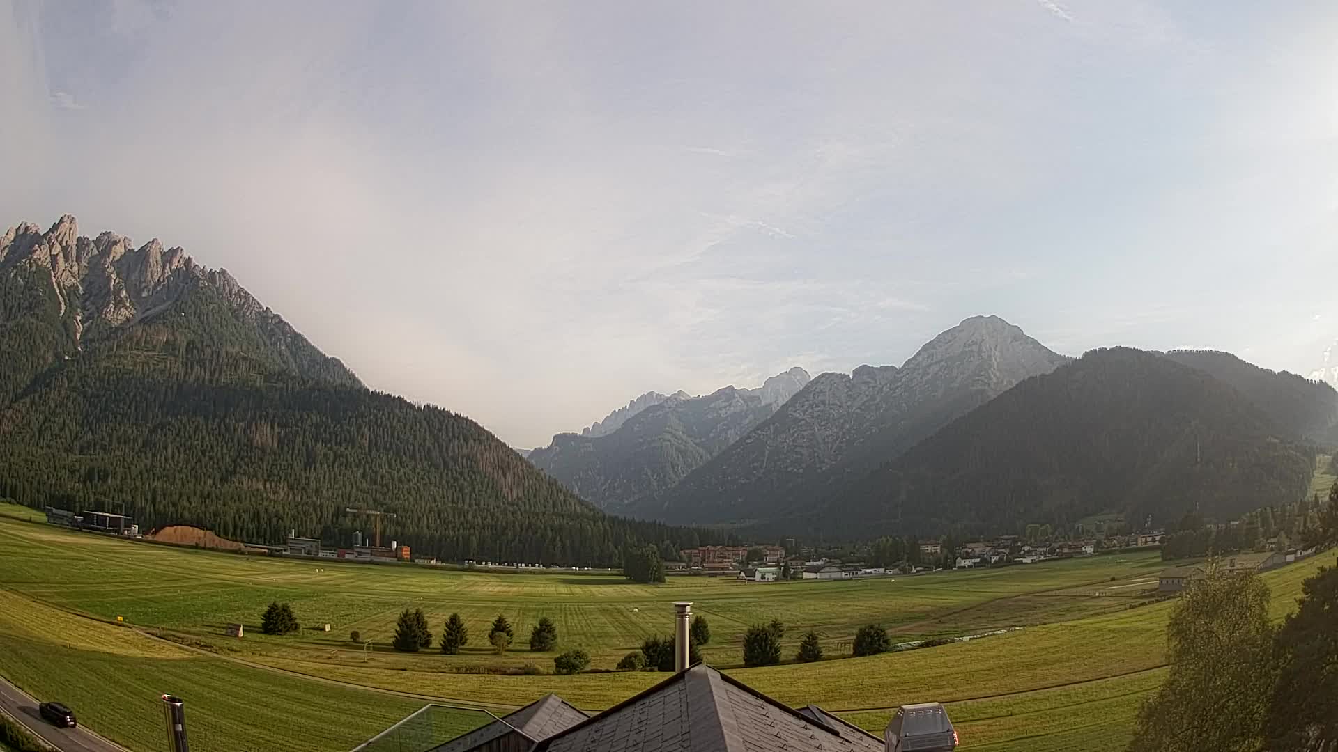 Webcam Toblach Dolomites – Vue depuis l’Hôtel Rosengarten