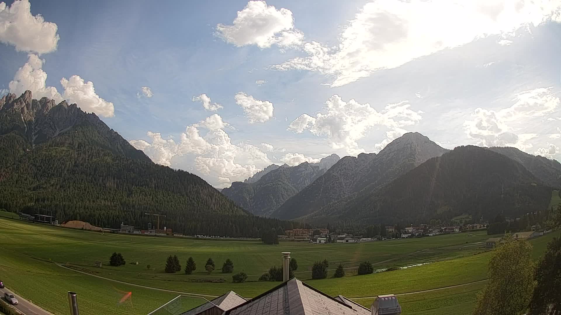 Webcam Toblach Dolomiten – Blick vom Hotel Rosengarten