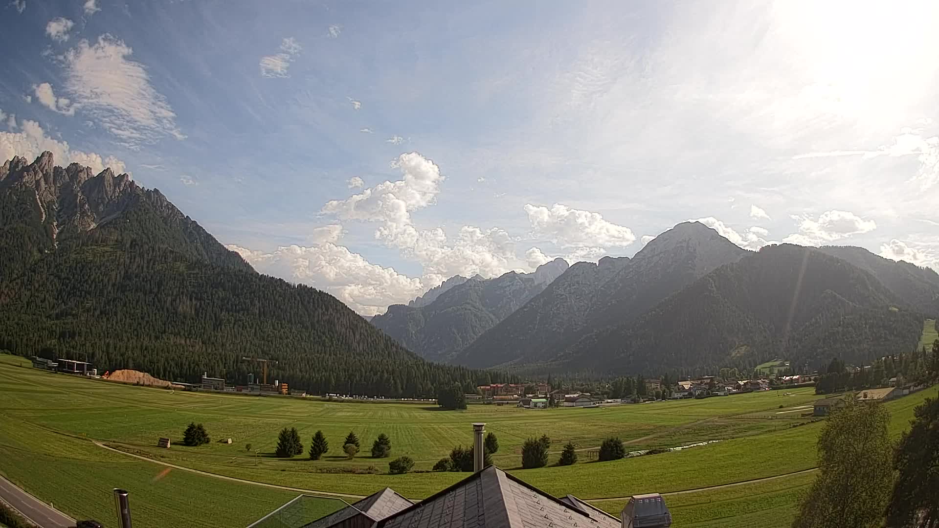 Webcam Toblach Dolomitas – Vista desde el Hotel Rosengarten