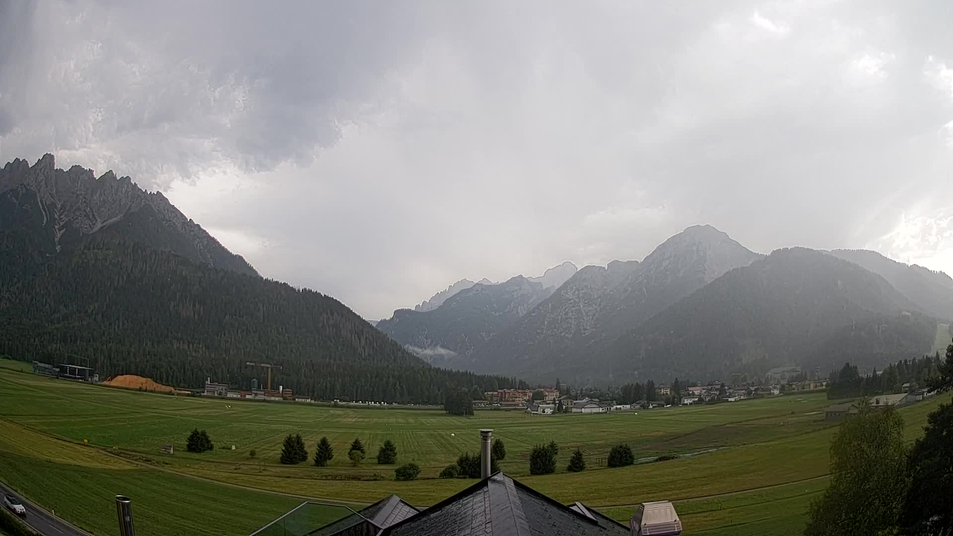 Webcam Toblach Dolomitas – Vista desde el Hotel Rosengarten