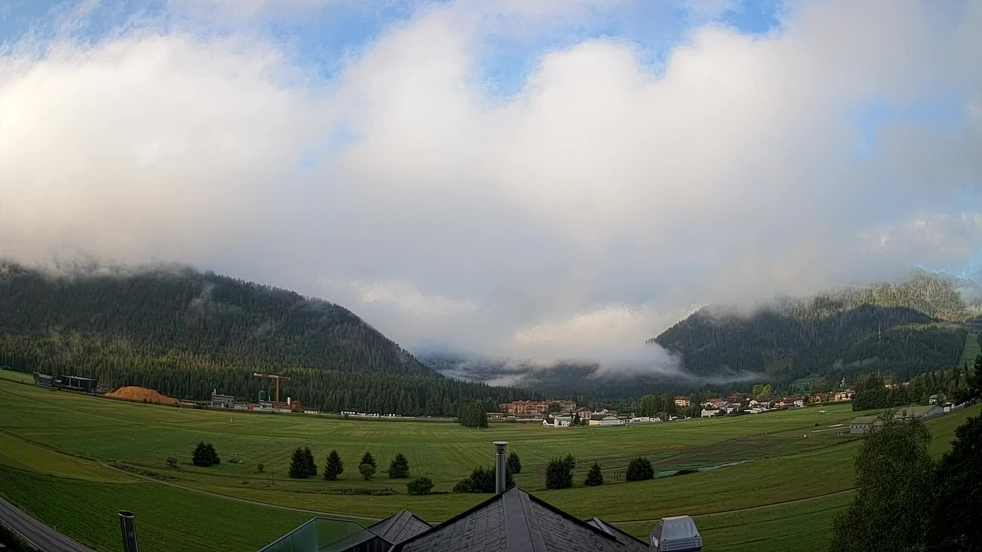 Webcam Toblach Dolomitas – Vista desde el Hotel Rosengarten