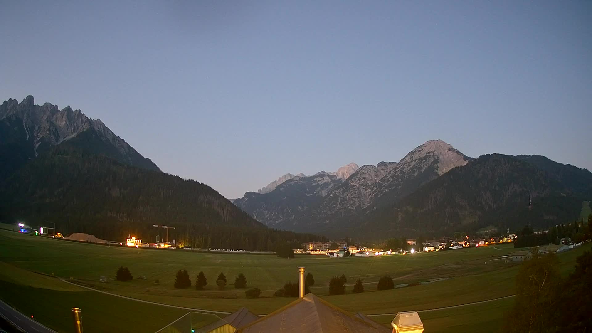 Webcam Toblach Dolomitas – Vista desde el Hotel Rosengarten