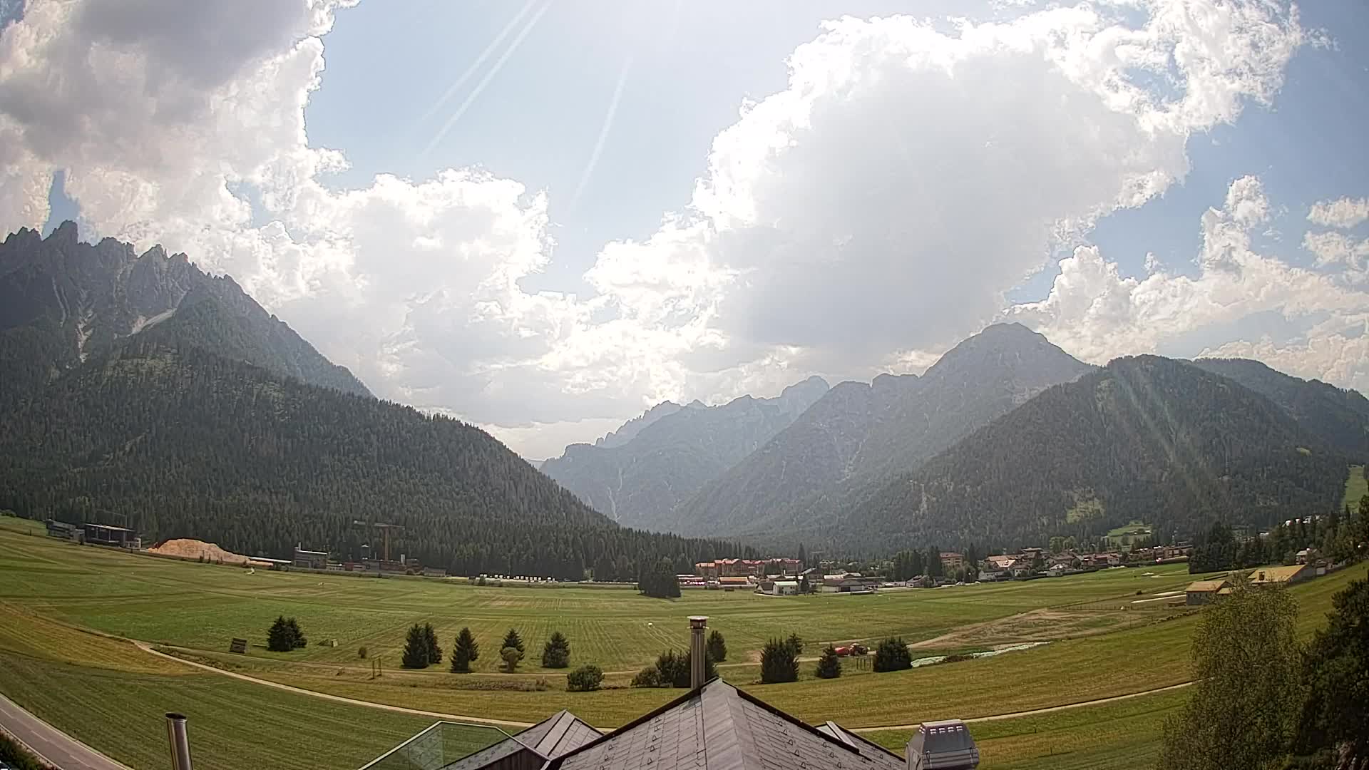Webcam Dobbiaco Dolomiti – Vista dall’Hotel Rosengarten