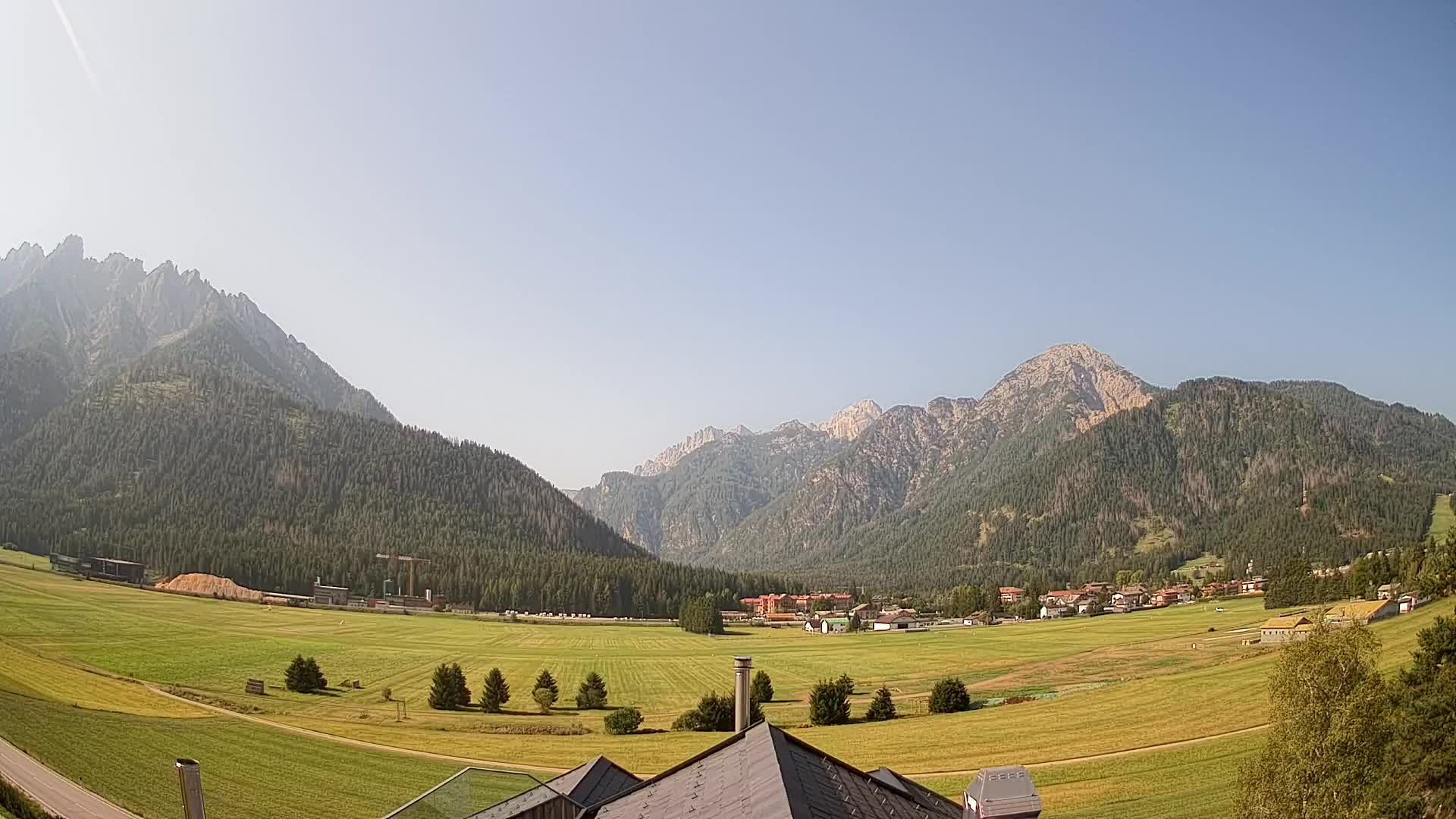 Webcam Toblach Dolomiten – Blick vom Hotel Rosengarten
