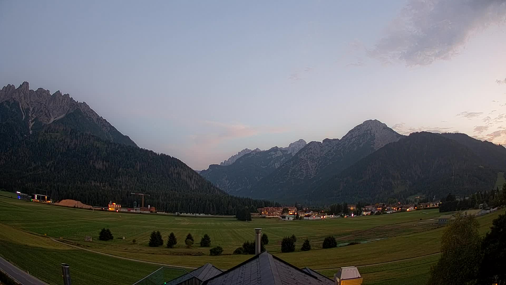 Webcam Toblach Dolomiten – Blick vom Hotel Rosengarten