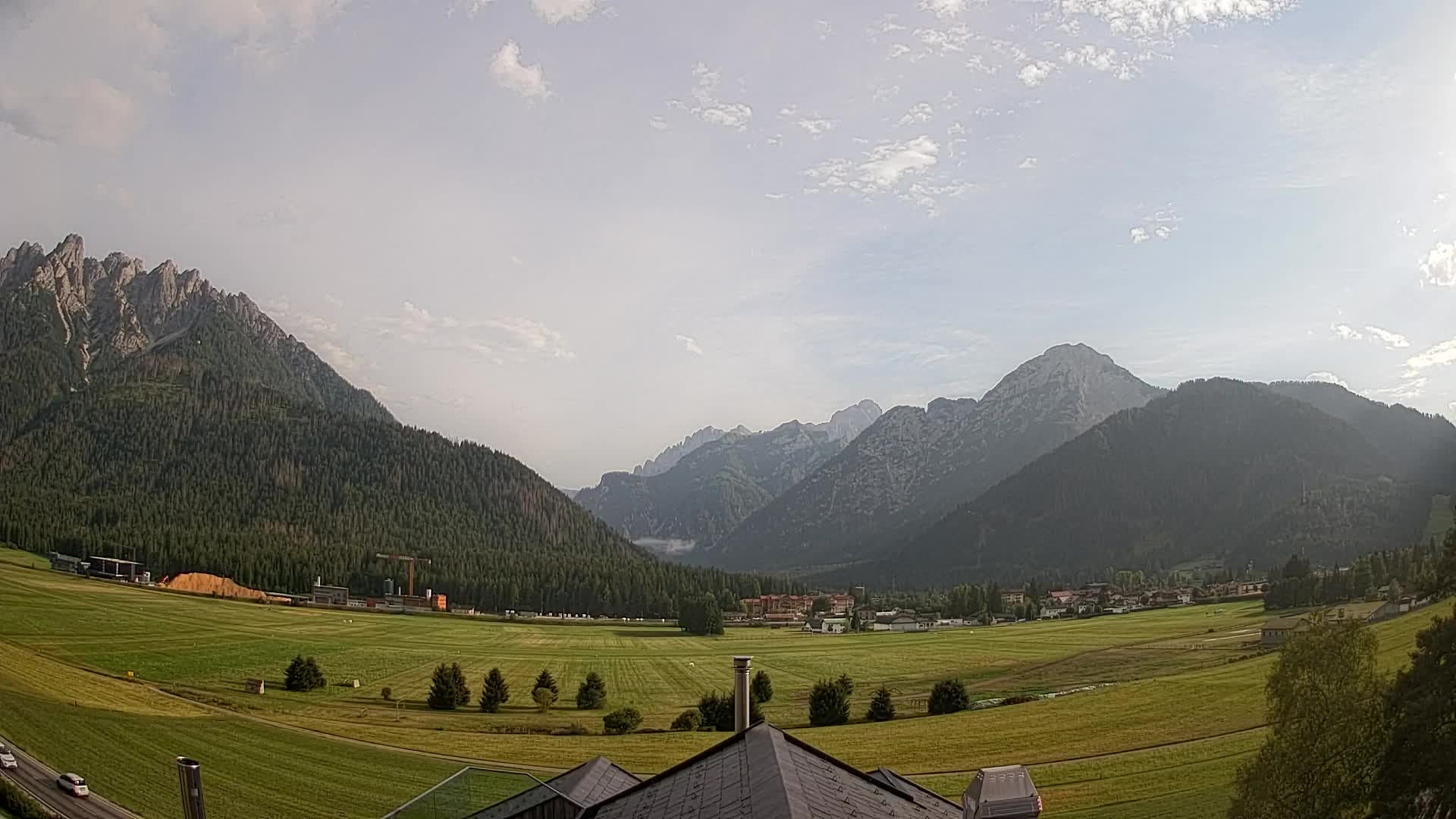 Webcam Toblach Dolomiten – Blick vom Hotel Rosengarten