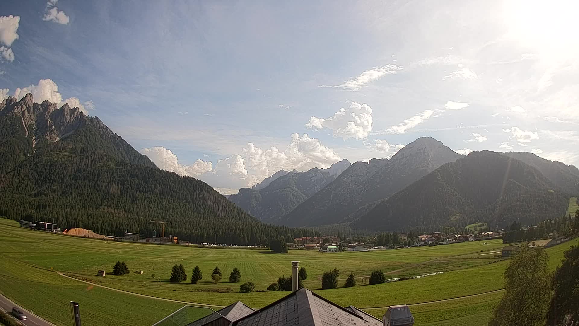 Webcam Dobbiaco Dolomiti – Vista dall’Hotel Rosengarten