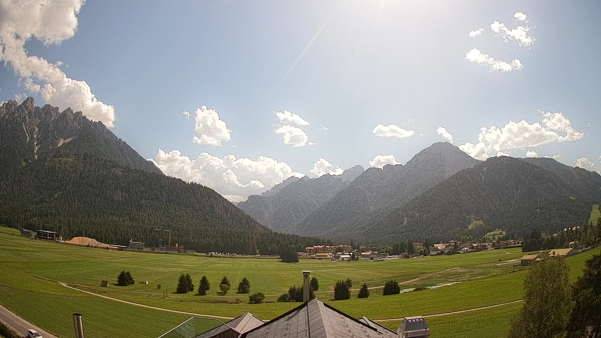 Webcam Toblach Dolomiten – Blick vom Hotel Rosengarten