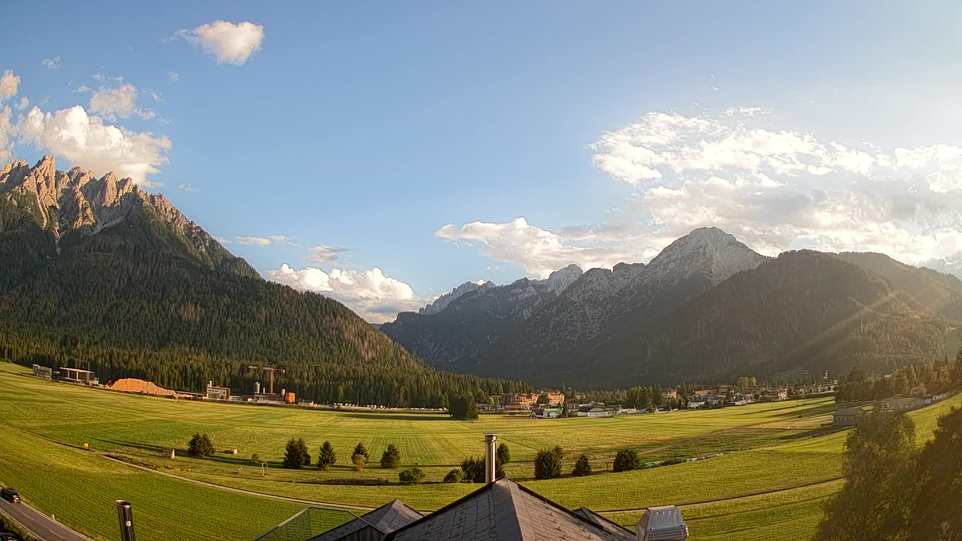 Webcam Toblach Dolomiten – Blick vom Hotel Rosengarten