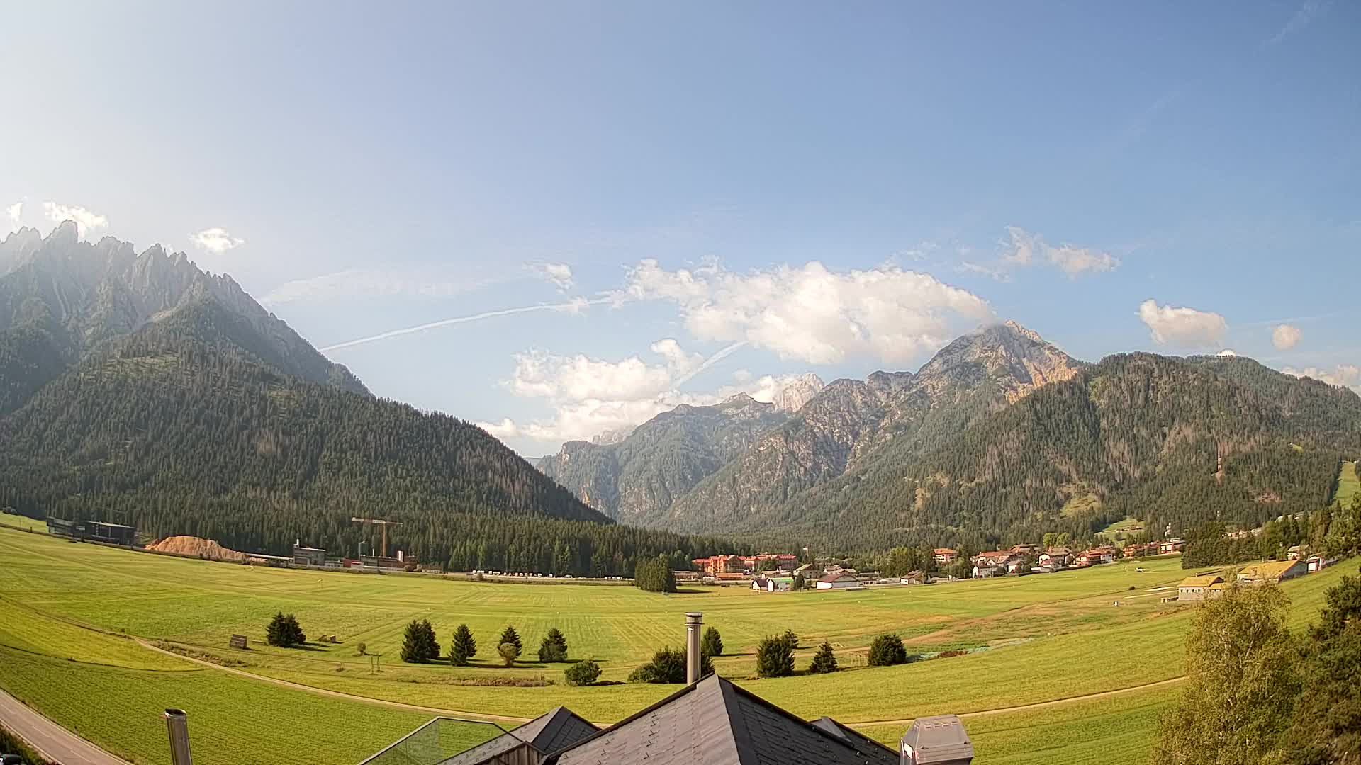 Webcam Toblach Dolomites – Vue depuis l’Hôtel Rosengarten