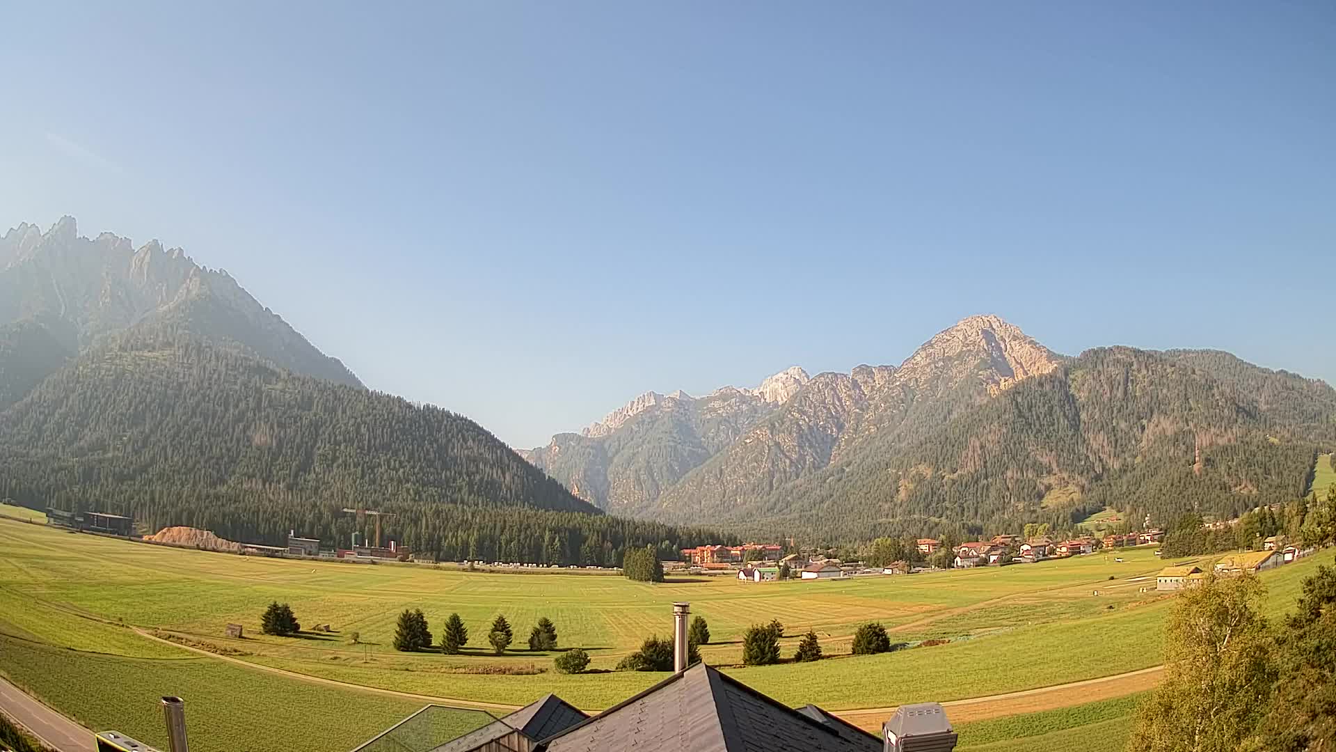 Webcam Toblach Dolomiten – Blick vom Hotel Rosengarten