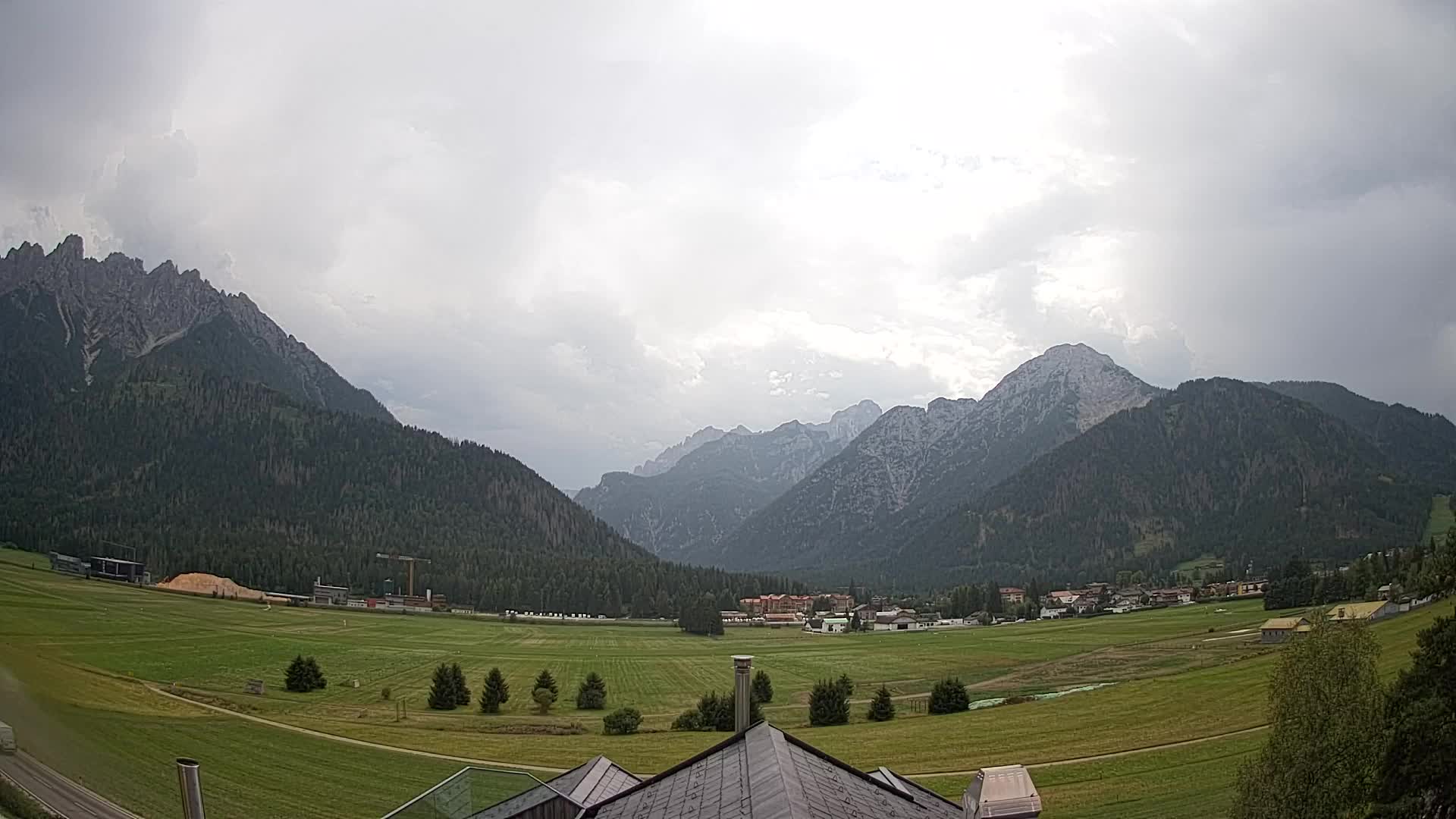 Webcam Toblach Dolomitas – Vista desde el Hotel Rosengarten