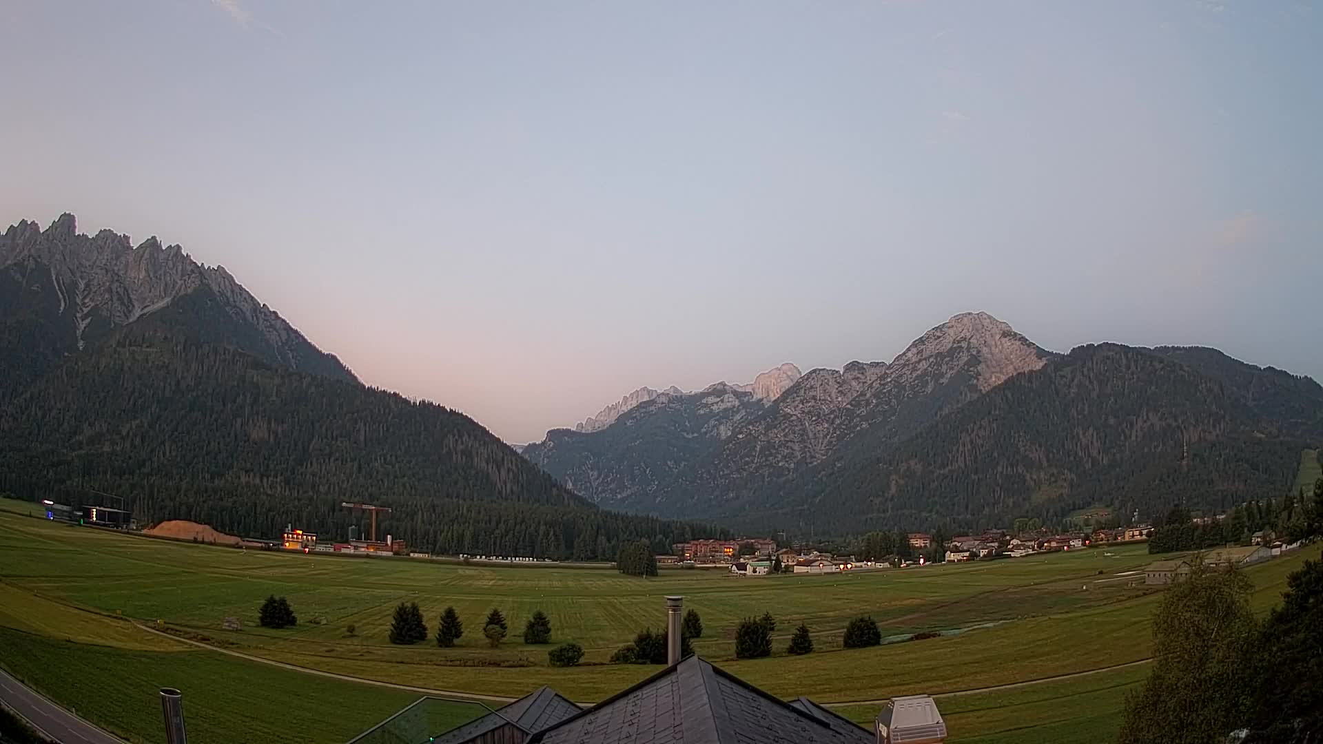Webcam Toblach Dolomites – Vue depuis l’Hôtel Rosengarten