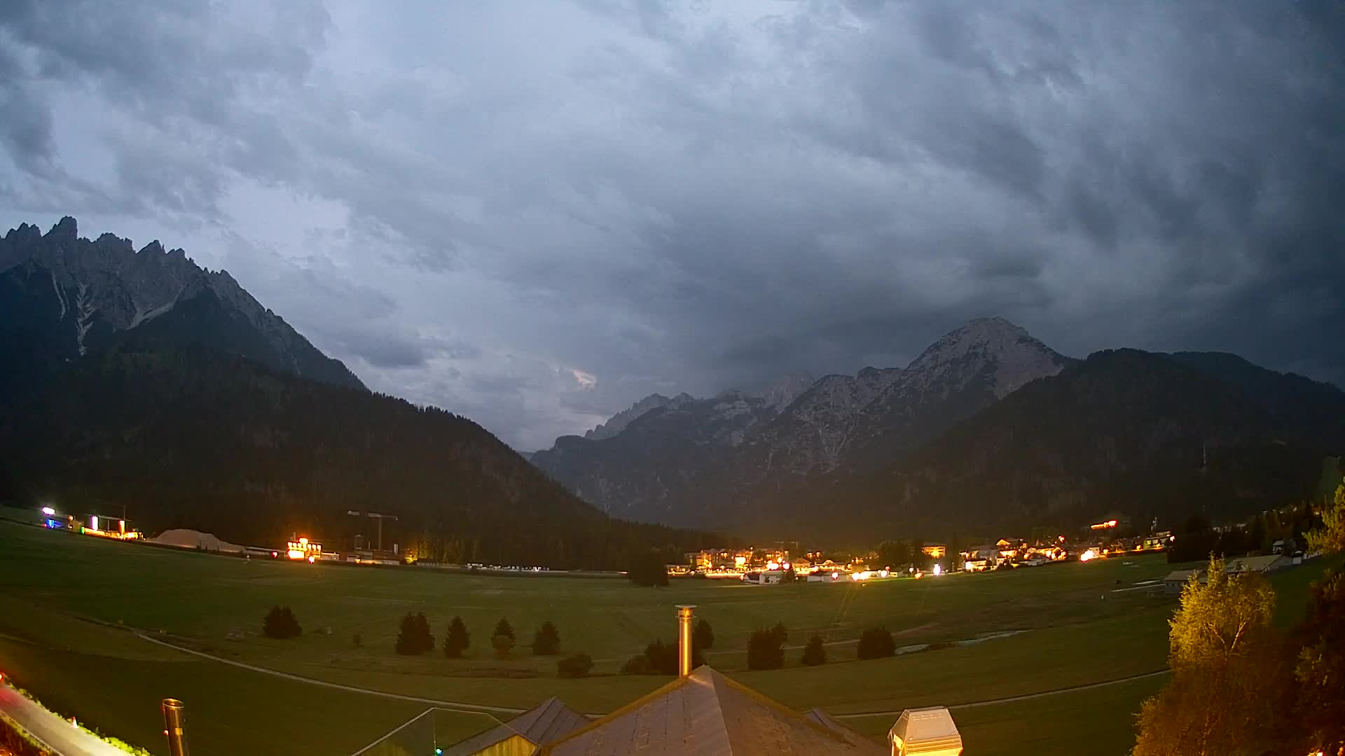 Webcam Toblach Dolomiten – Blick vom Hotel Rosengarten