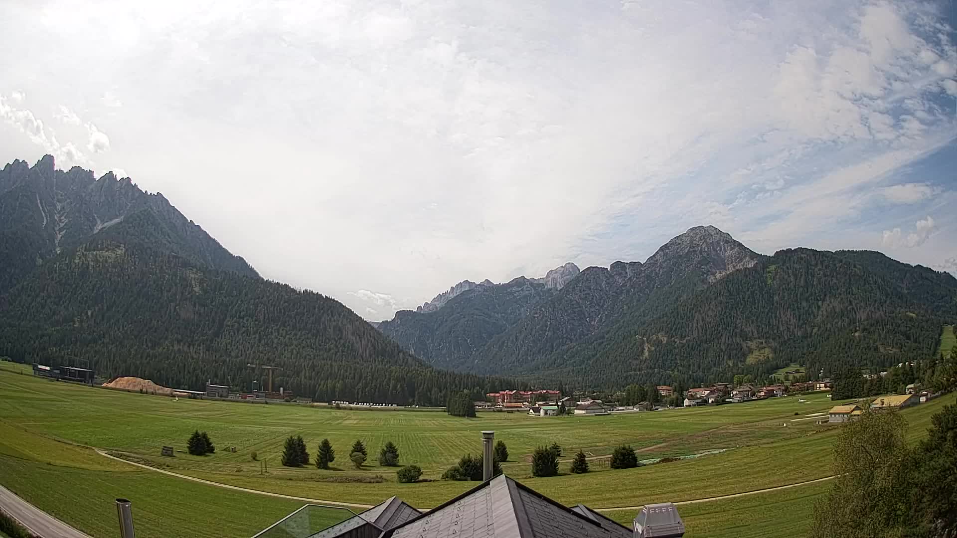 Webcam Toblach Dolomiten – Blick vom Hotel Rosengarten