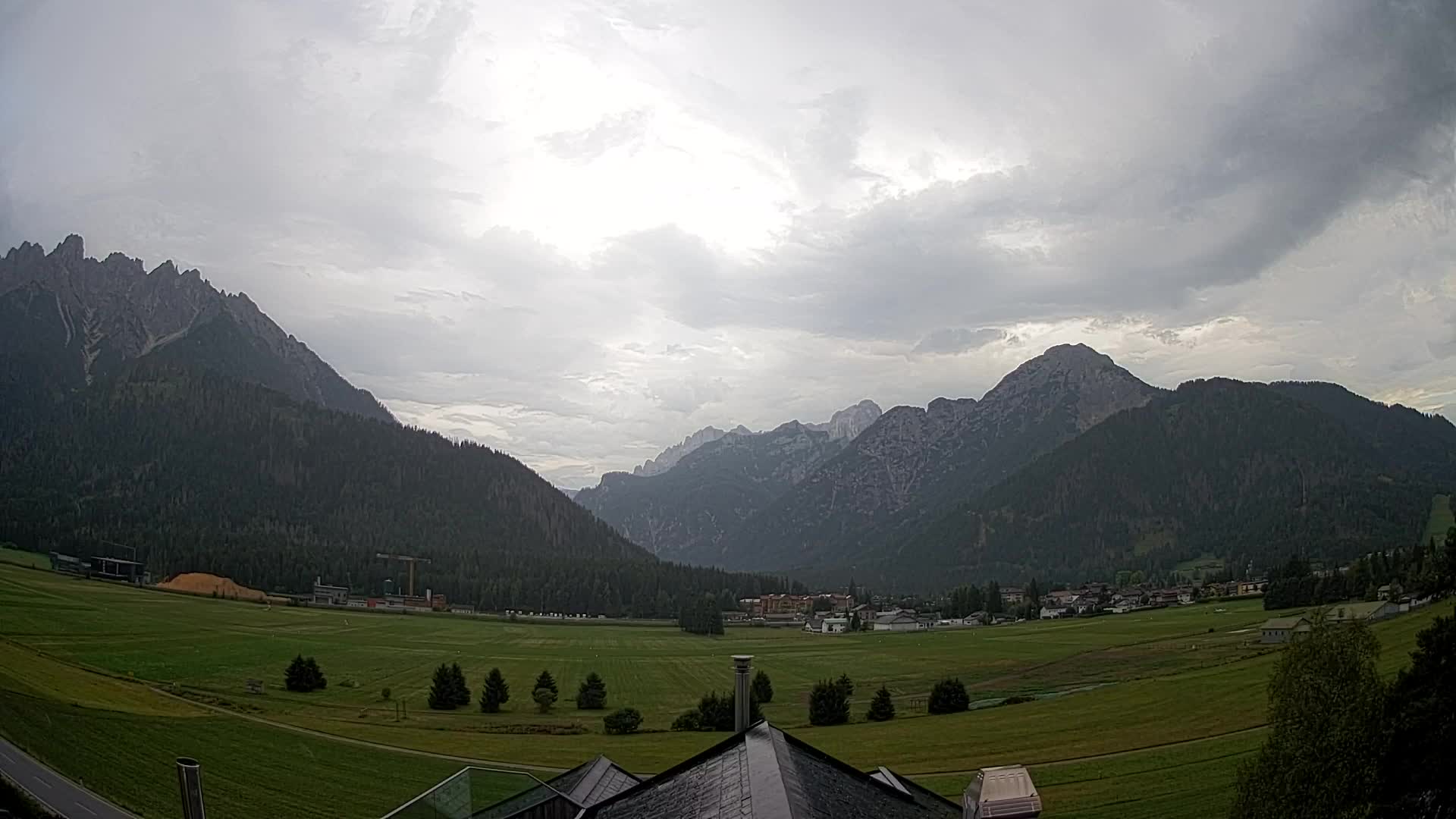 Webcam Toblach Dolomiten – Blick vom Hotel Rosengarten