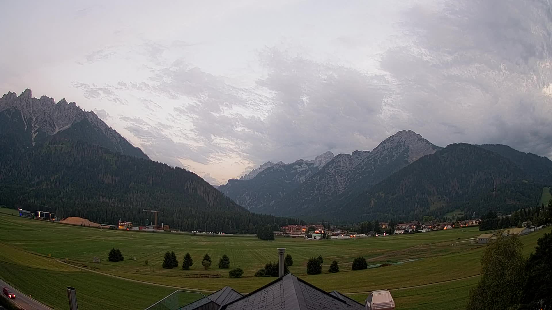 Webcam Toblach Dolomiten – Blick vom Hotel Rosengarten