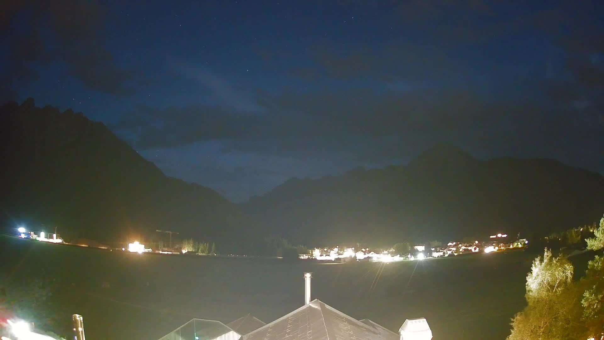 Webcam Toblach Dolomites – View from Hotel Rosengarten