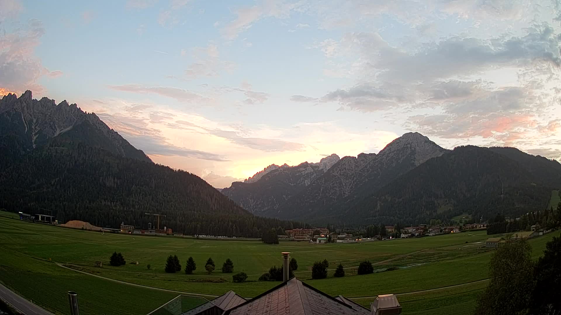 Webcam Toblach Dolomiten – Blick vom Hotel Rosengarten