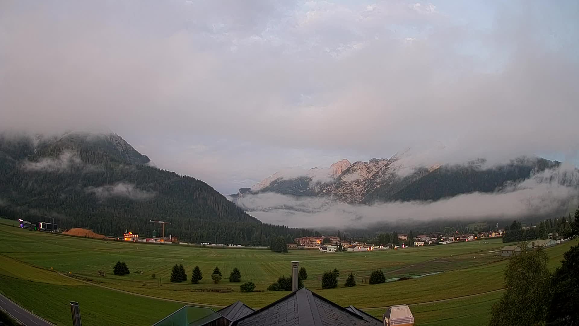 Webcam Toblach Dolomitas – Vista desde el Hotel Rosengarten