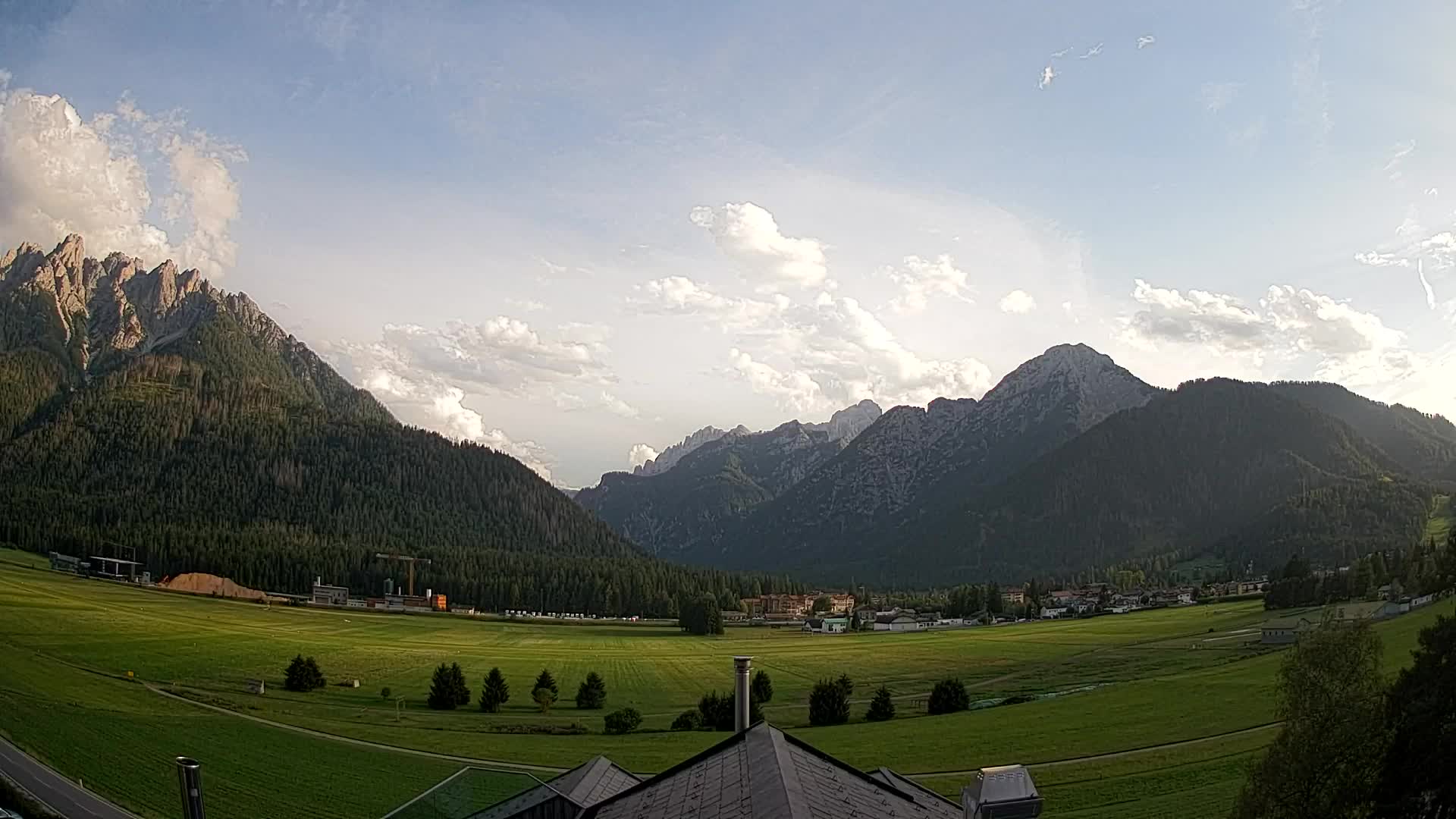 Webcam Toblach Dolomiten – Blick vom Hotel Rosengarten