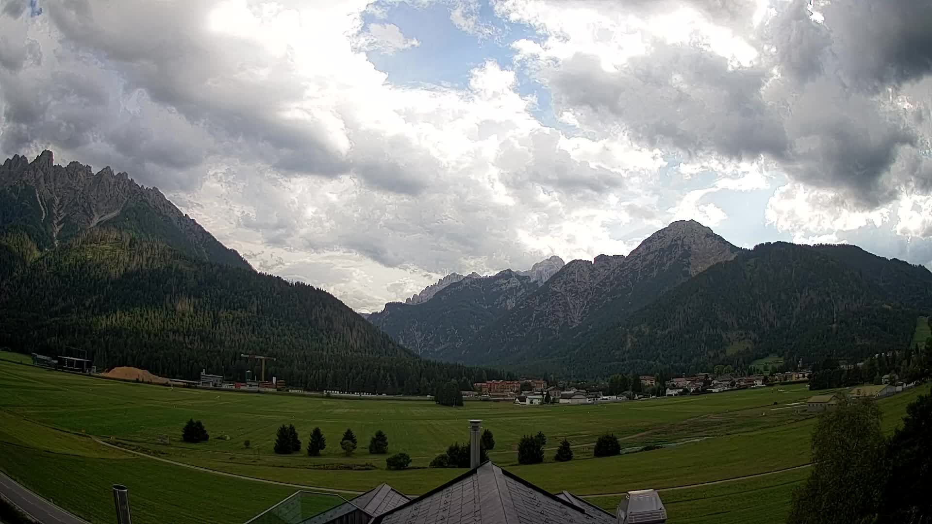Webcam Toblach Dolomitas – Vista desde el Hotel Rosengarten