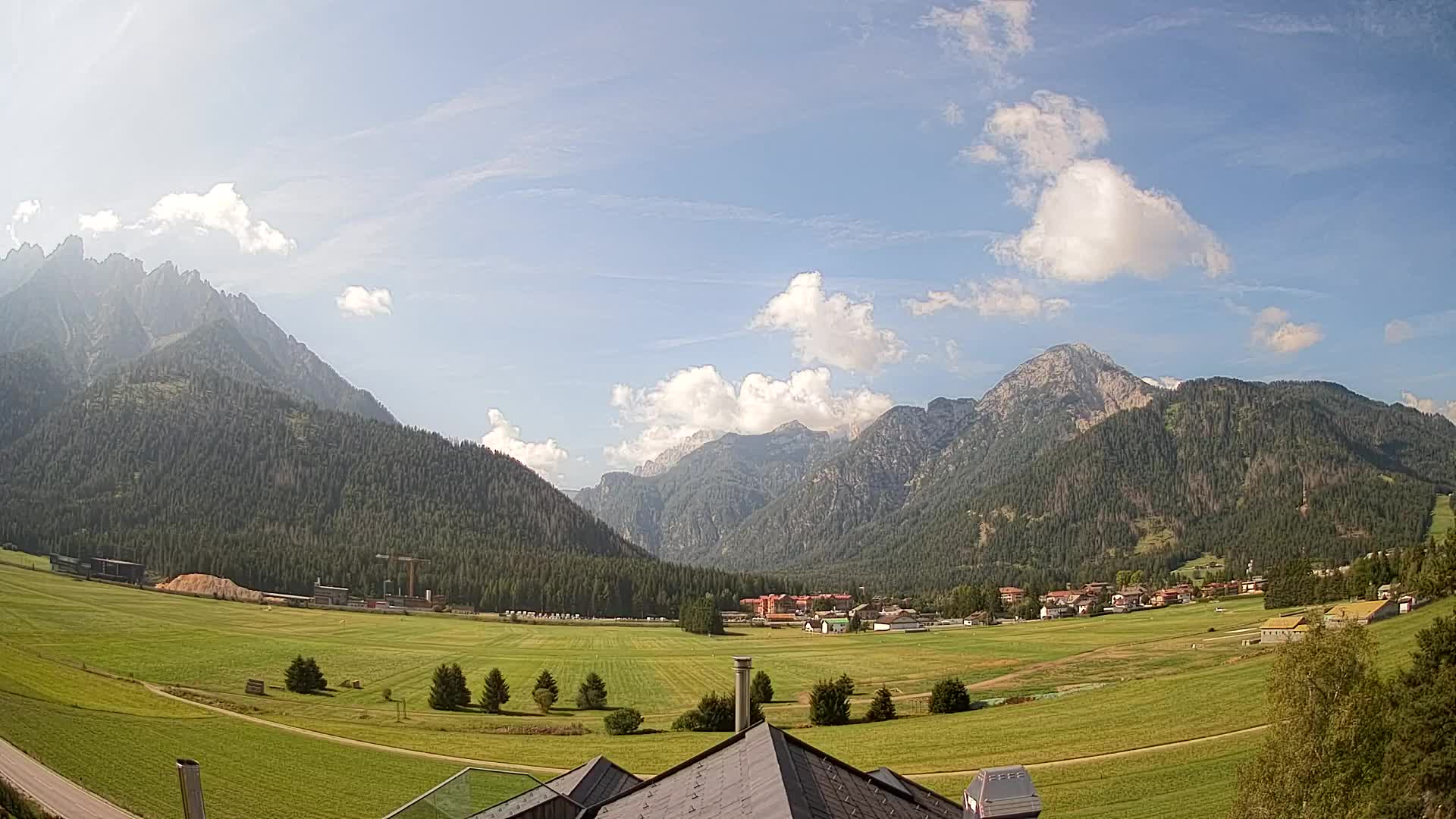 Webcam Toblach Dolomites – Vue depuis l’Hôtel Rosengarten