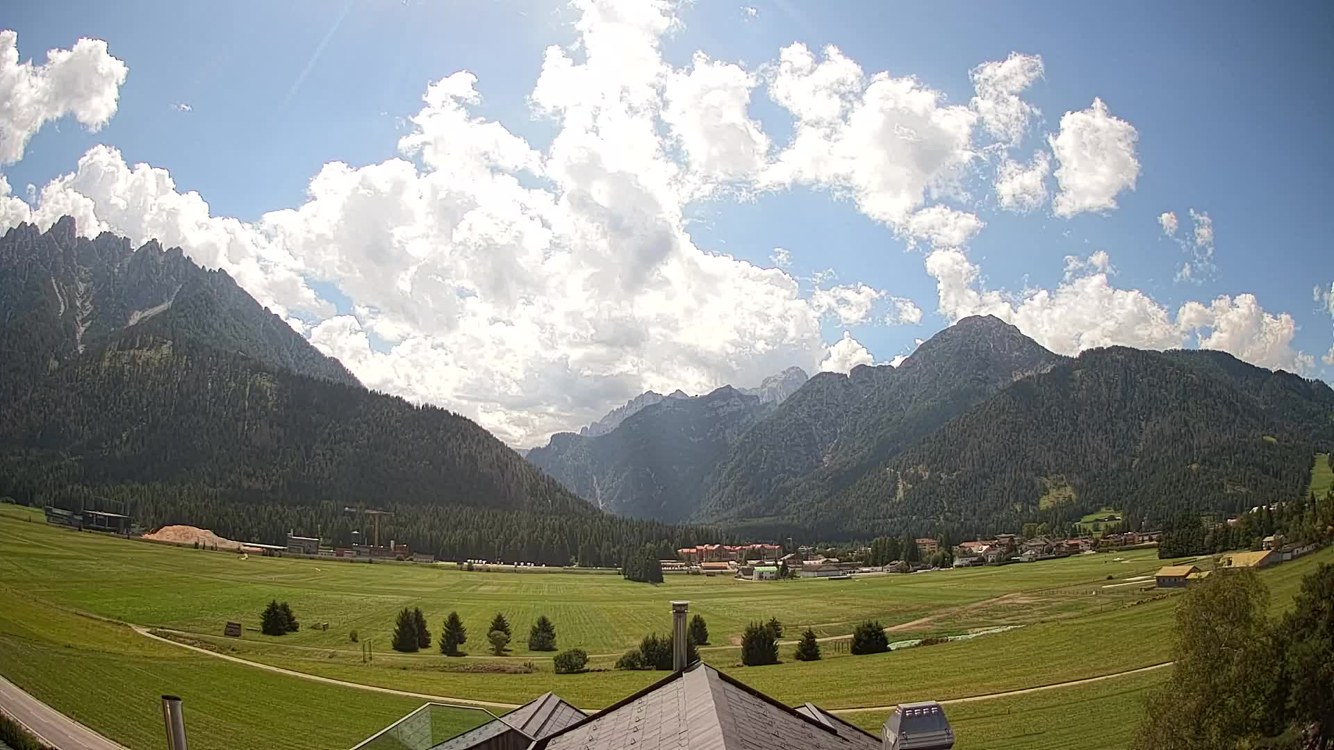 Webcam Toblach Dolomitas – Vista desde el Hotel Rosengarten