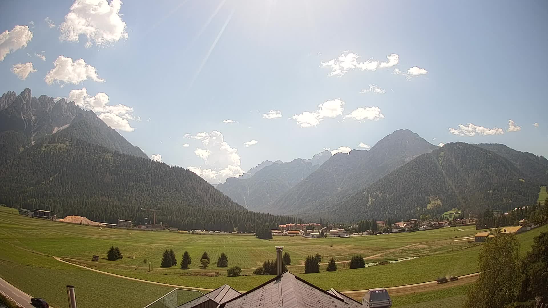 Webcam Toblach Dolomitas – Vista desde el Hotel Rosengarten