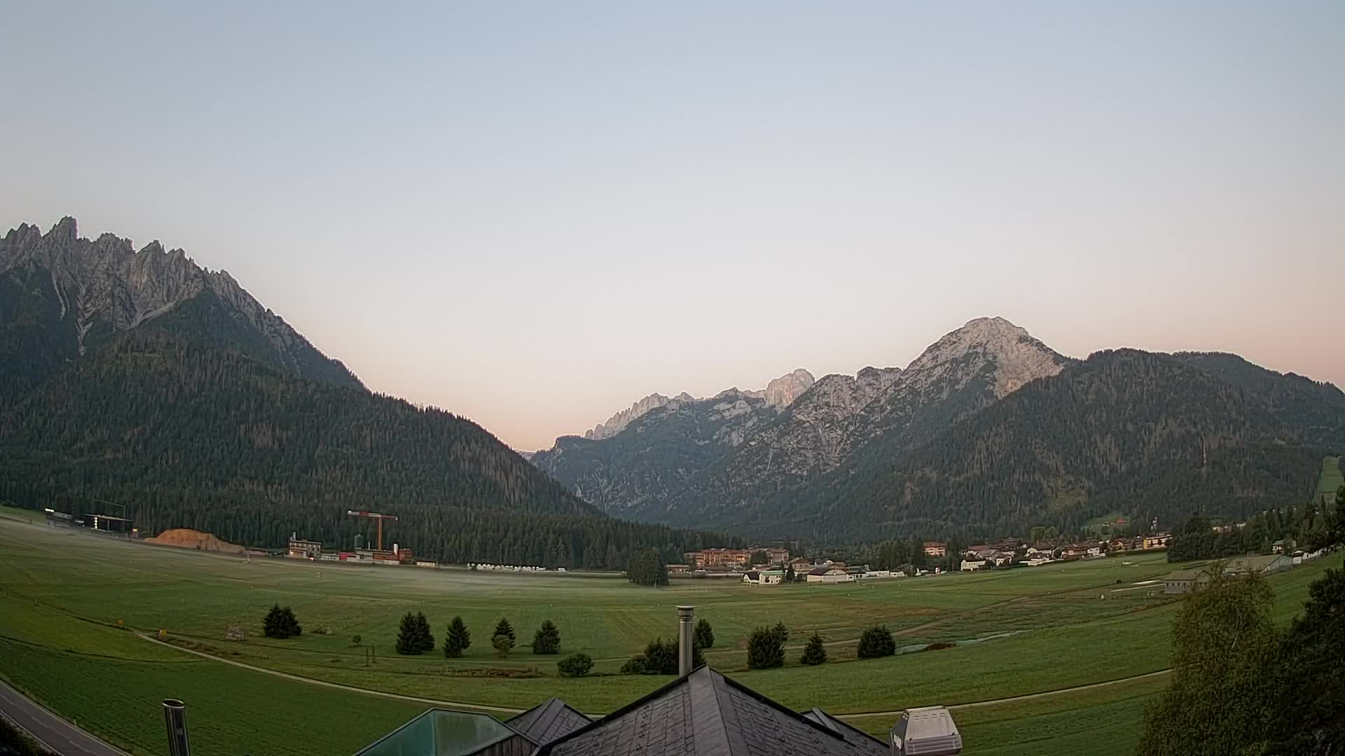 Webcam Toblach Dolomites – Vue depuis l’Hôtel Rosengarten