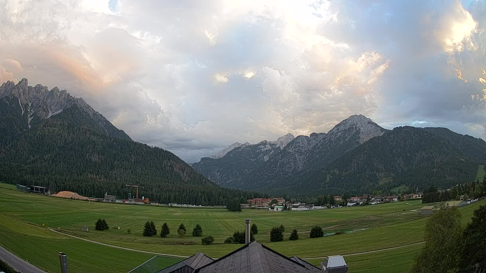 Webcam Toblach Dolomiten – Blick vom Hotel Rosengarten