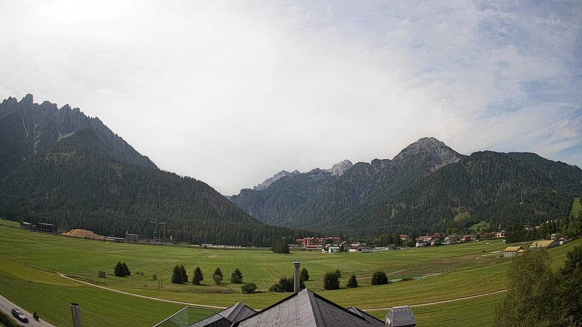 Webcam Toblach Dolomitas – Vista desde el Hotel Rosengarten