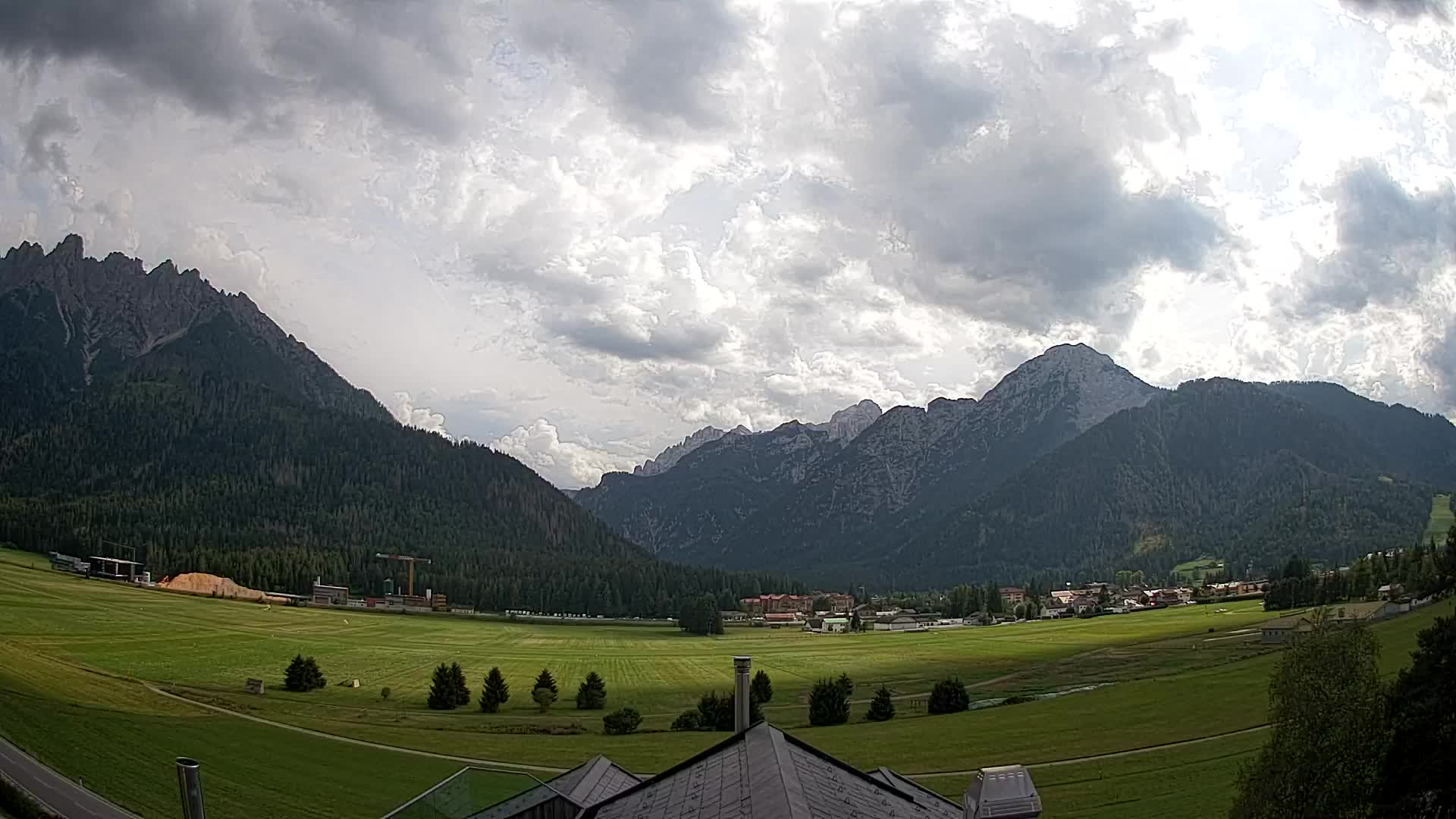 Webcam Toblach Dolomiten – Blick vom Hotel Rosengarten