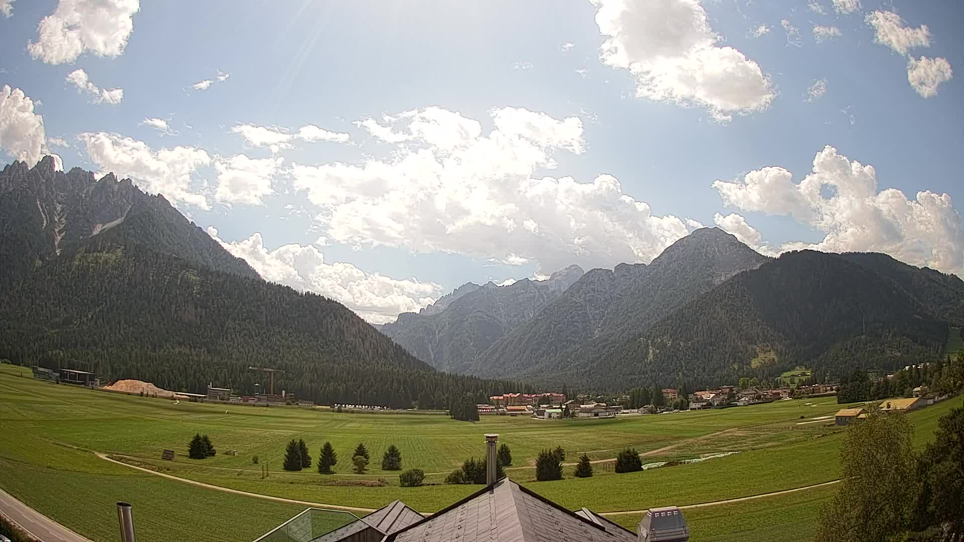 Webcam Toblach Dolomitas – Vista desde el Hotel Rosengarten