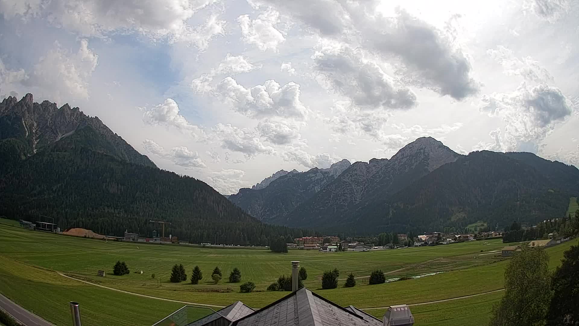 Webcam Toblach Dolomites – Vue depuis l’Hôtel Rosengarten