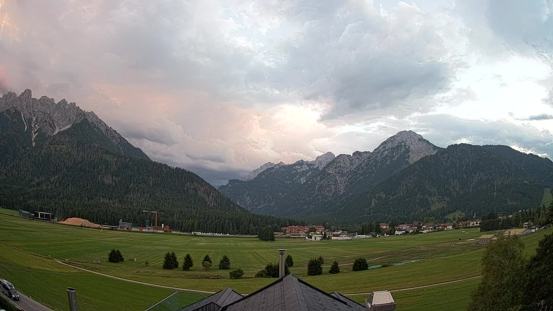 Webcam Dobbiaco Dolomiti – Vista dall’Hotel Rosengarten