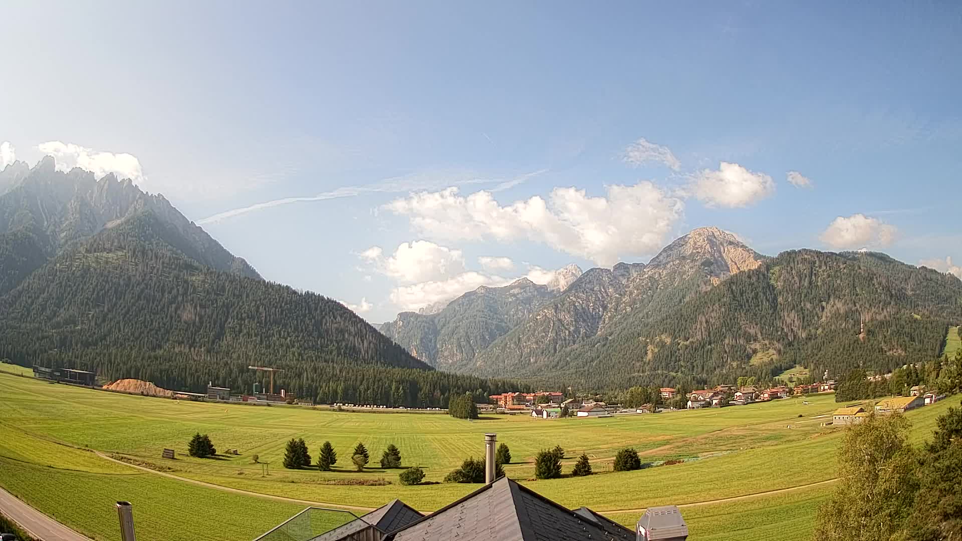 Webcam Toblach Dolomiten – Blick vom Hotel Rosengarten