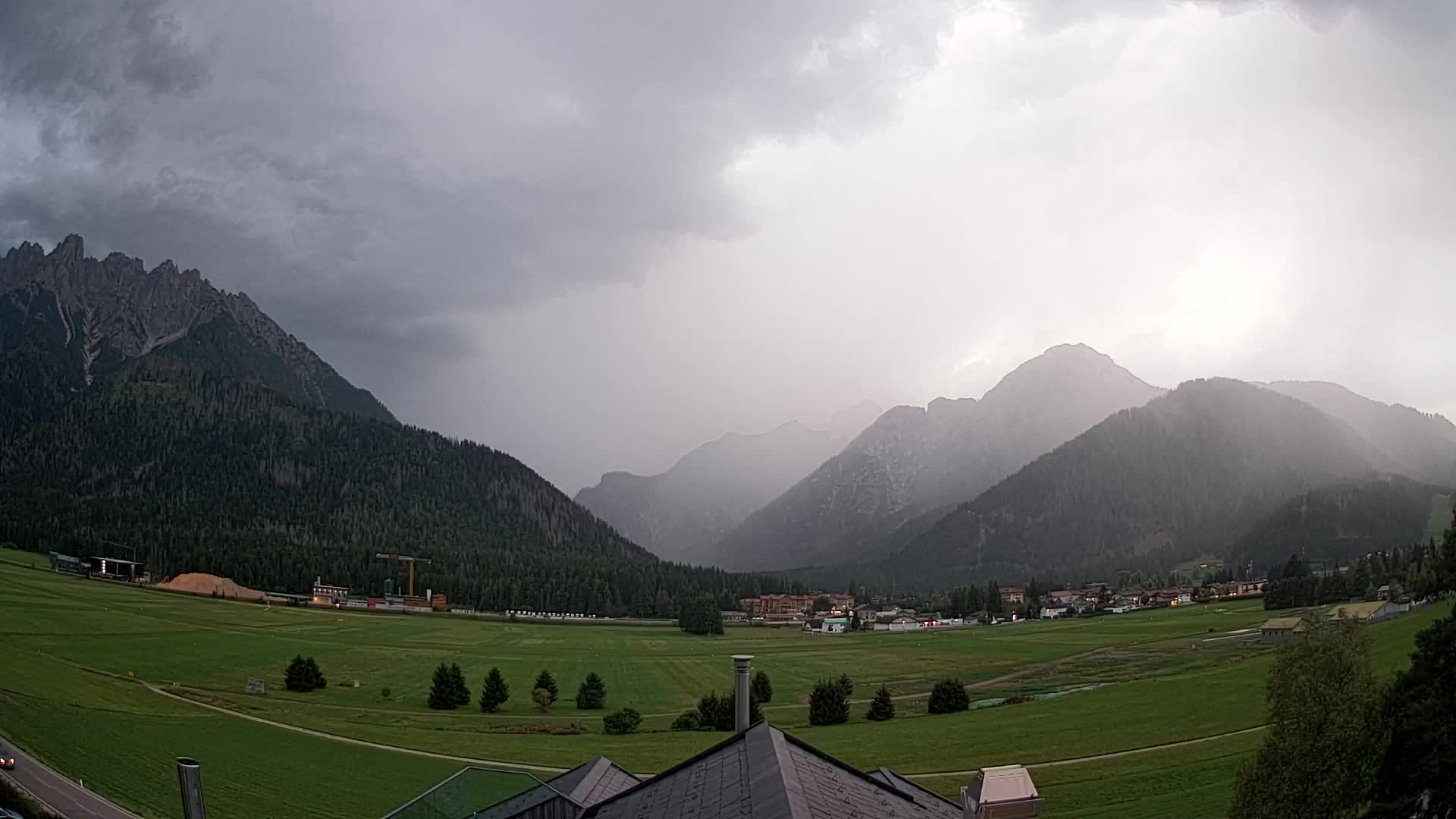 Webcam Toblach Dolomiten – Blick vom Hotel Rosengarten