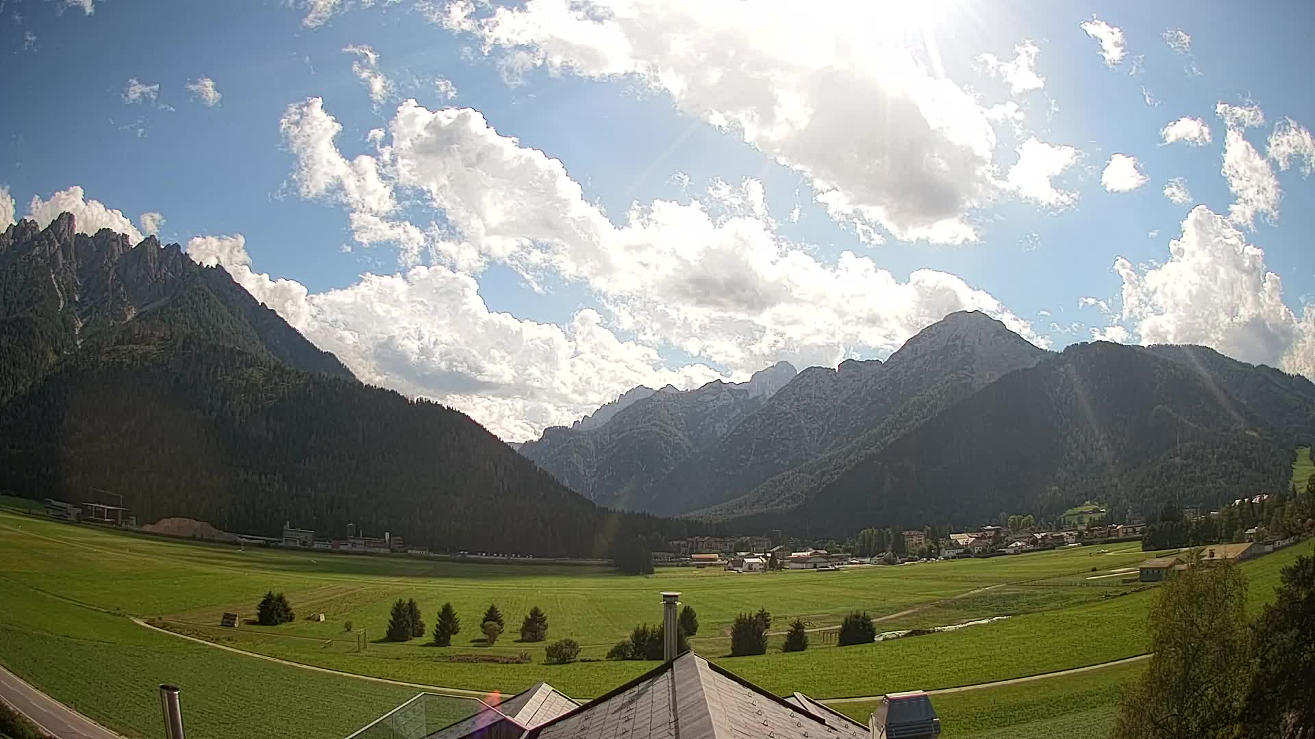 Webcam Toblach Dolomitas – Vista desde el Hotel Rosengarten
