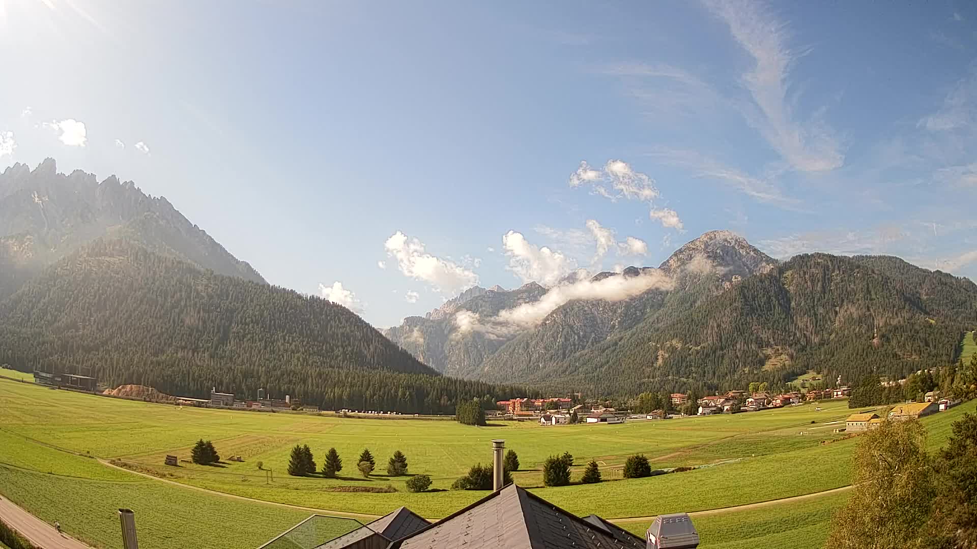 Webcam Toblach Dolomites – Vue depuis l’Hôtel Rosengarten