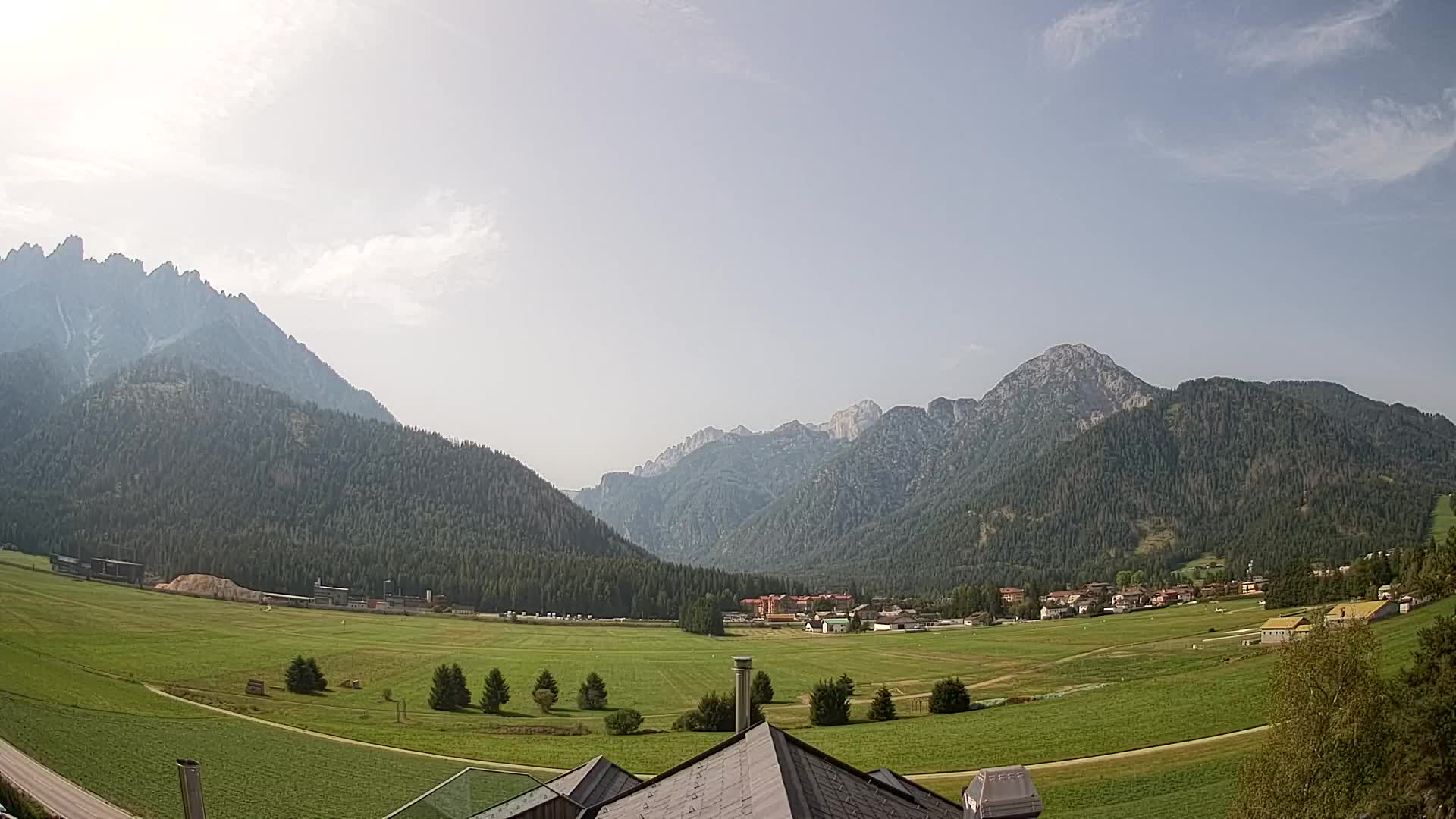 Webcam Toblach Dolomitas – Vista desde el Hotel Rosengarten