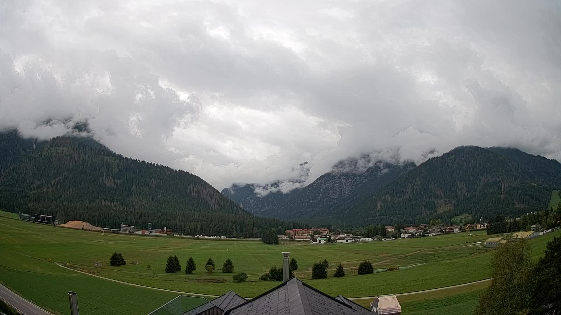 Webcam Toblach Dolomites – Vue depuis l’Hôtel Rosengarten